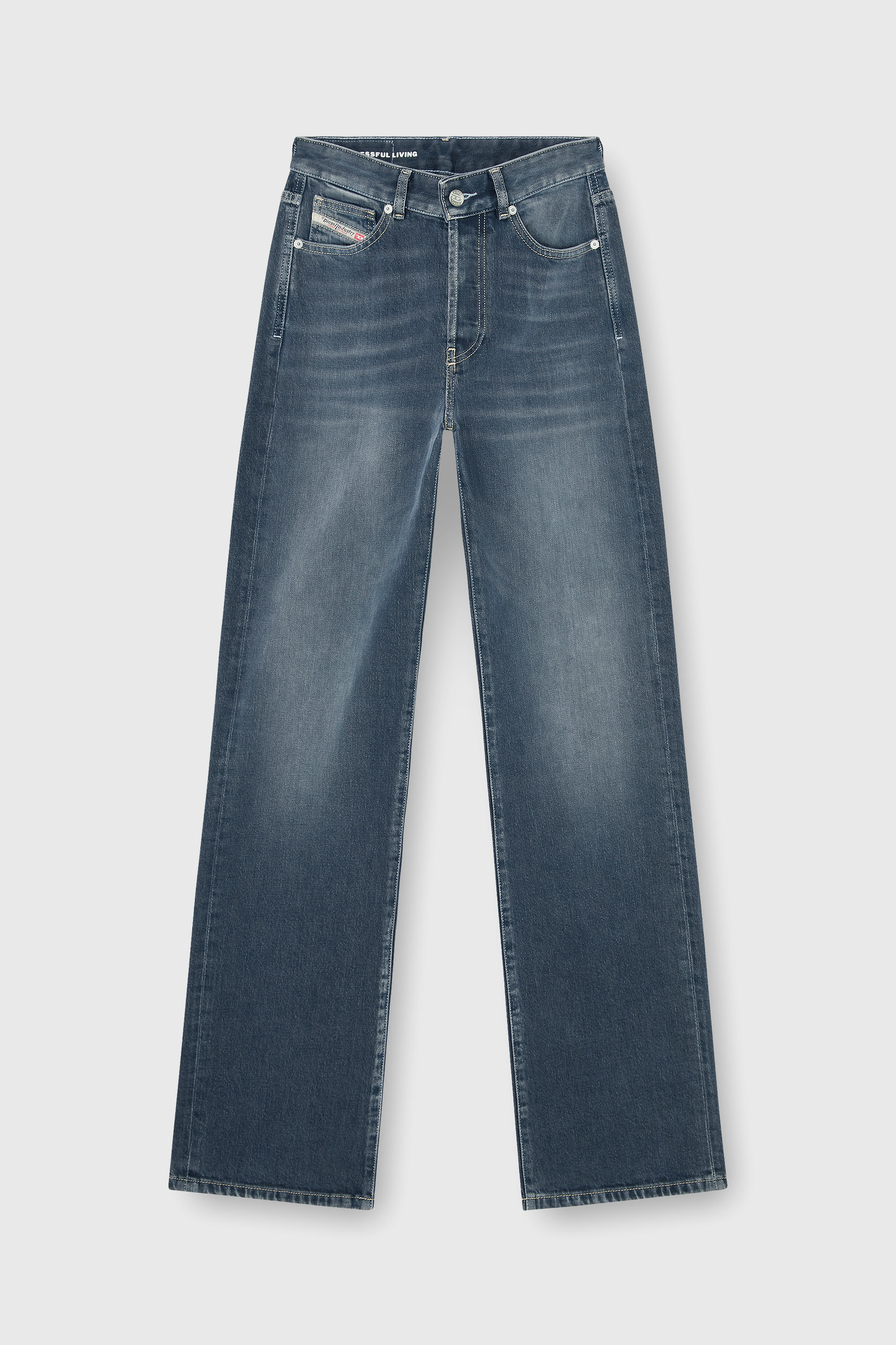 Diesel - Regular Jeans 1971 D-Sent 007EI Femme, Bleu Fonc&eacute; - Image 6