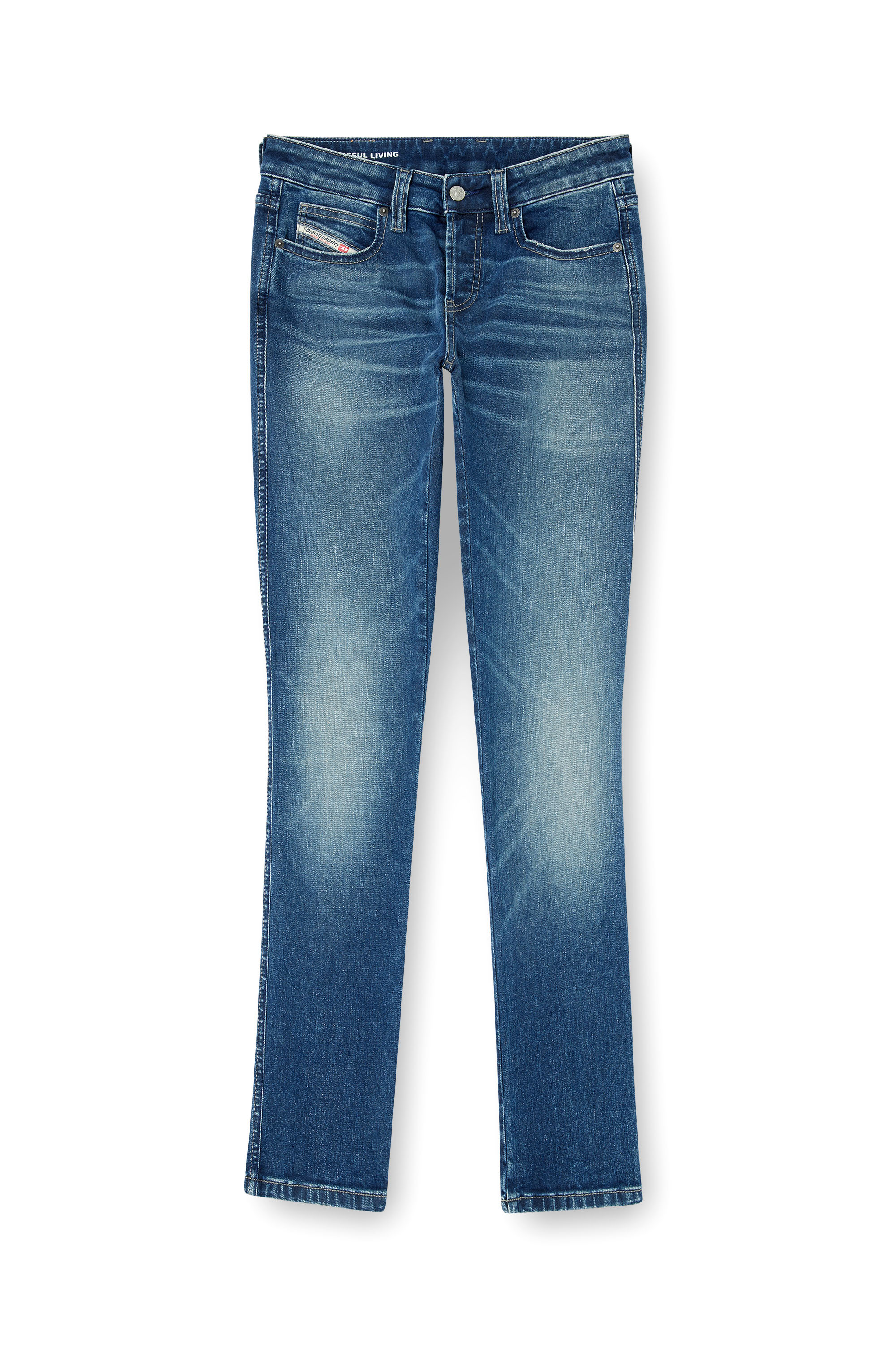 Diesel - Slim Jeans 1992 D-Jiann 0DBEE Femme, Bleu moyen - Image 6