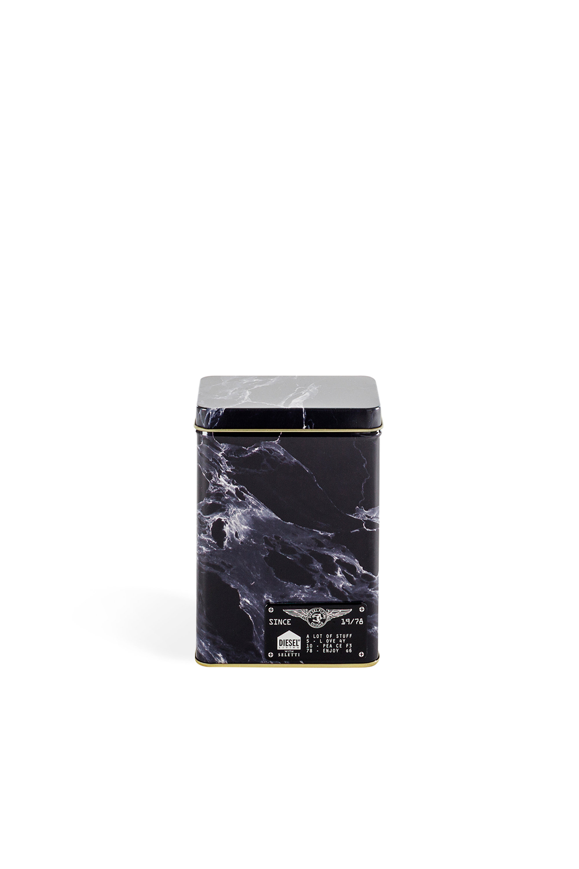 Diesel - 11100 SURVIVAL, Bo&icirc;te en m&eacute;tal noir avec couvercle Mixte in Noir - 1