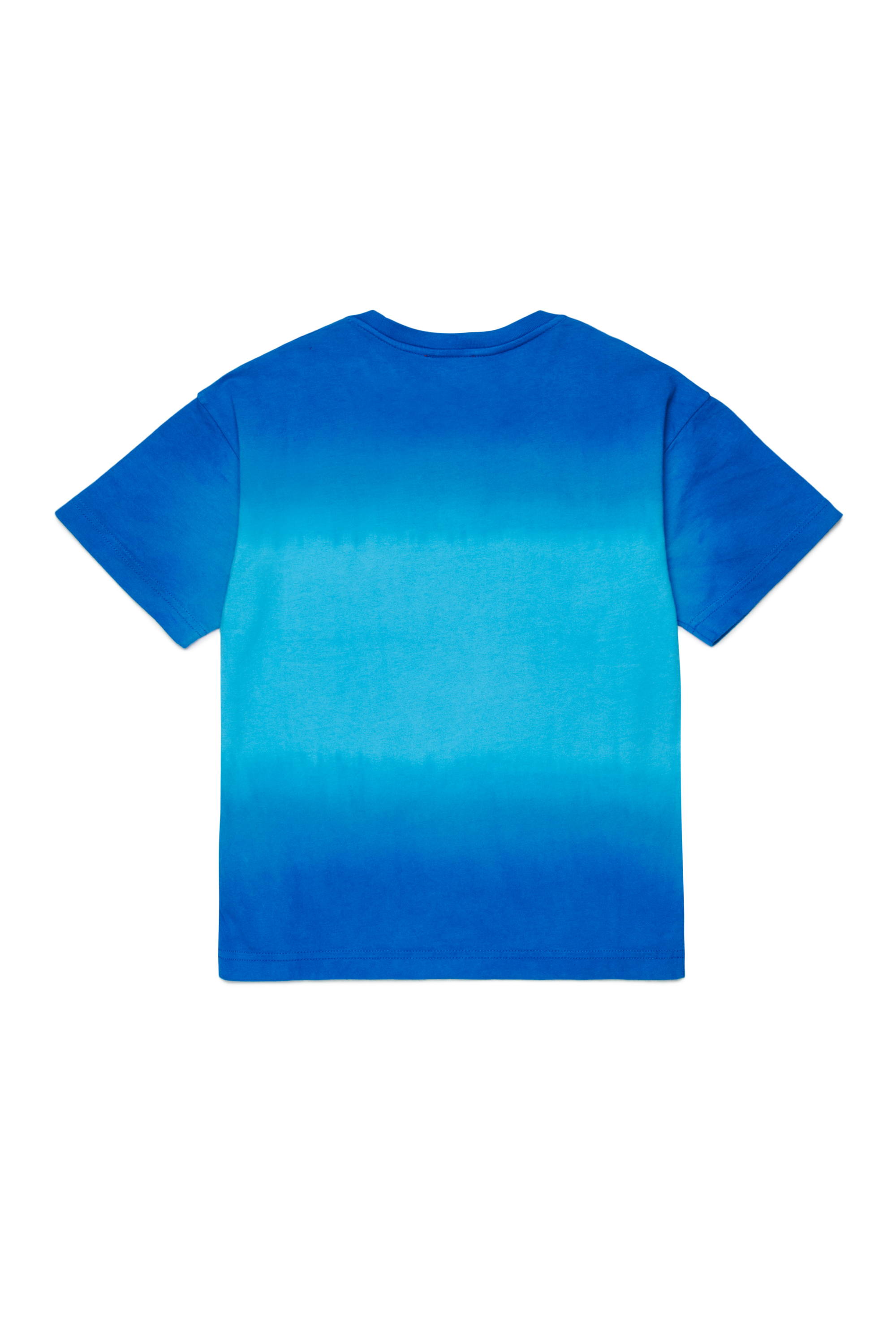 Diesel - TSHADE OVER, T-shirt en coton avec un effet ombr&eacute; Homme in Bleu - 2
