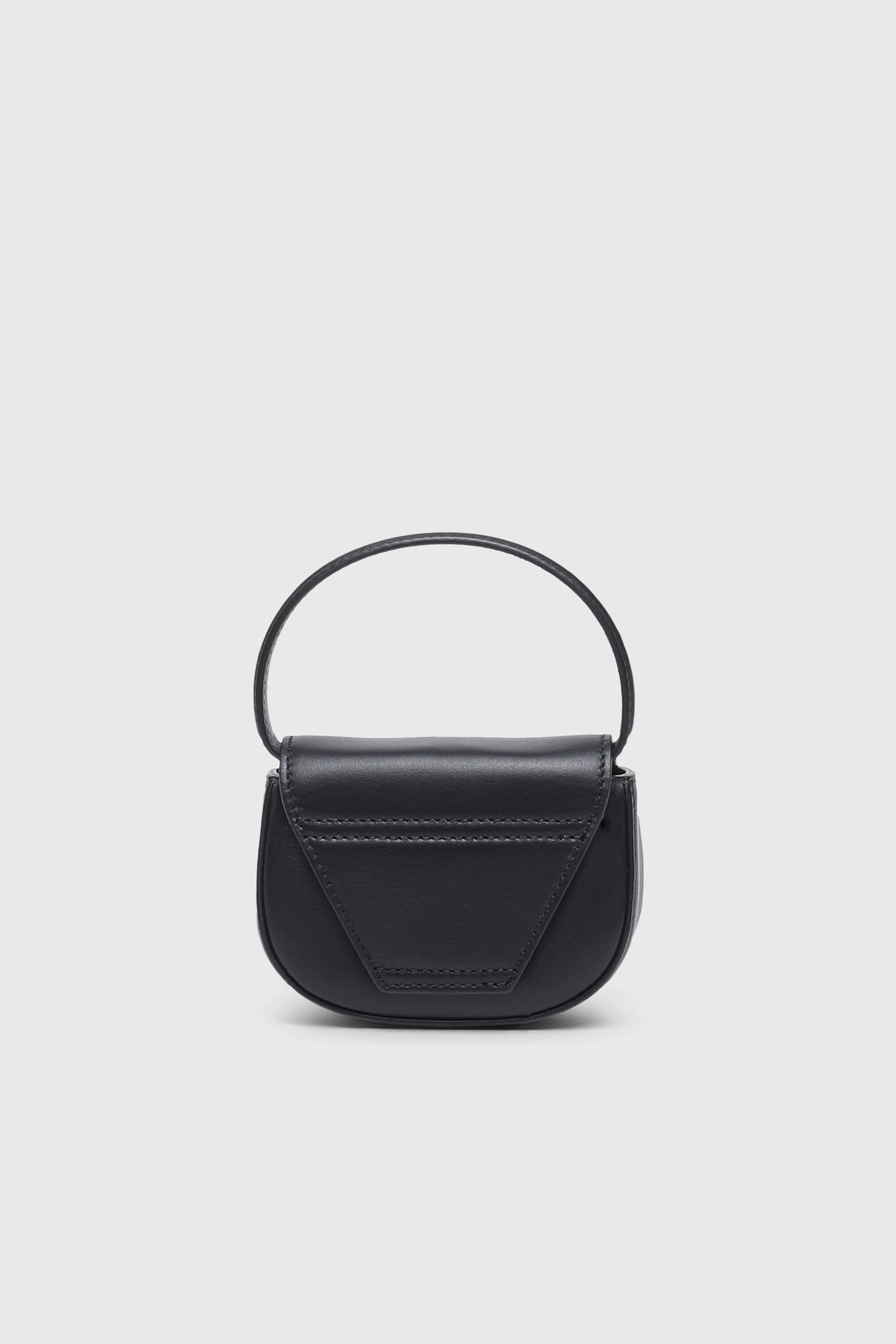 Diesel - 1DR XS, 1DR XS-Mini sac iconique avec plaque D logo Femme in Noir - 2