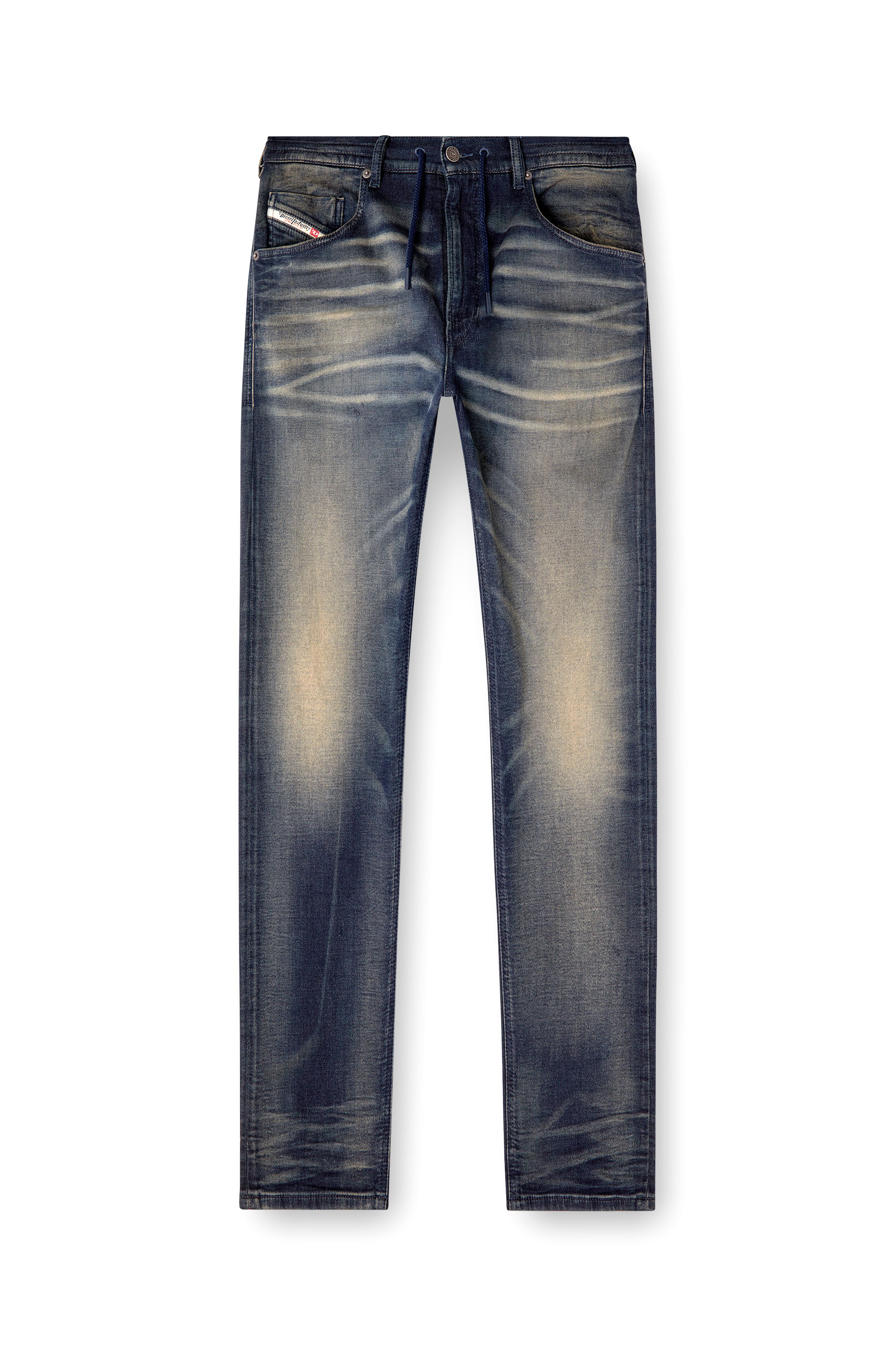 Diesel - Regular 2030 D-Krooley Joggjeans® 068PM Homme, Bleu Foncé - Image 5