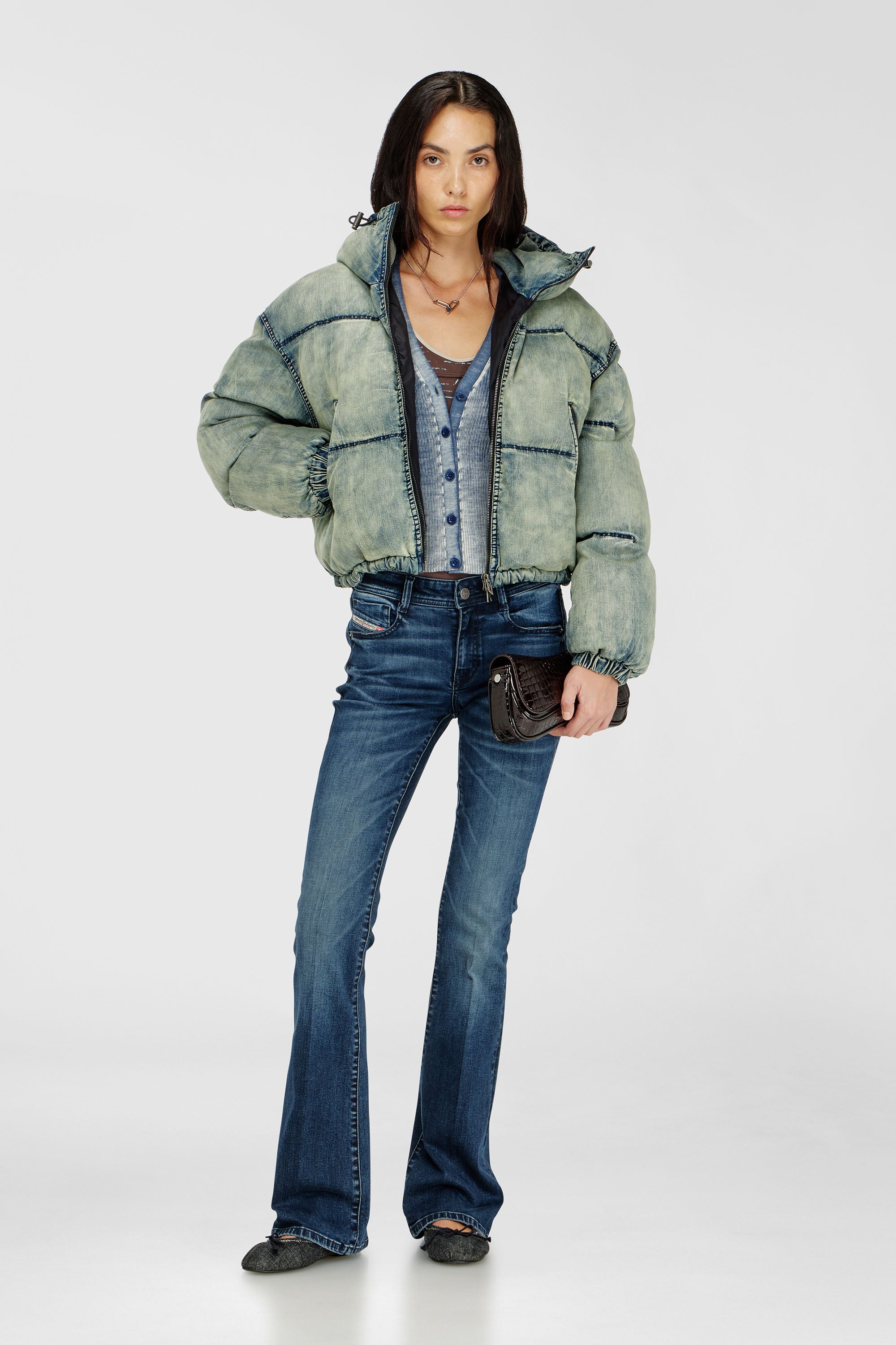 Diesel - Bootcut Jeans 1969 D-Ebbey 0ILDY Femme, Bleu Fonc&eacute; - Image 1