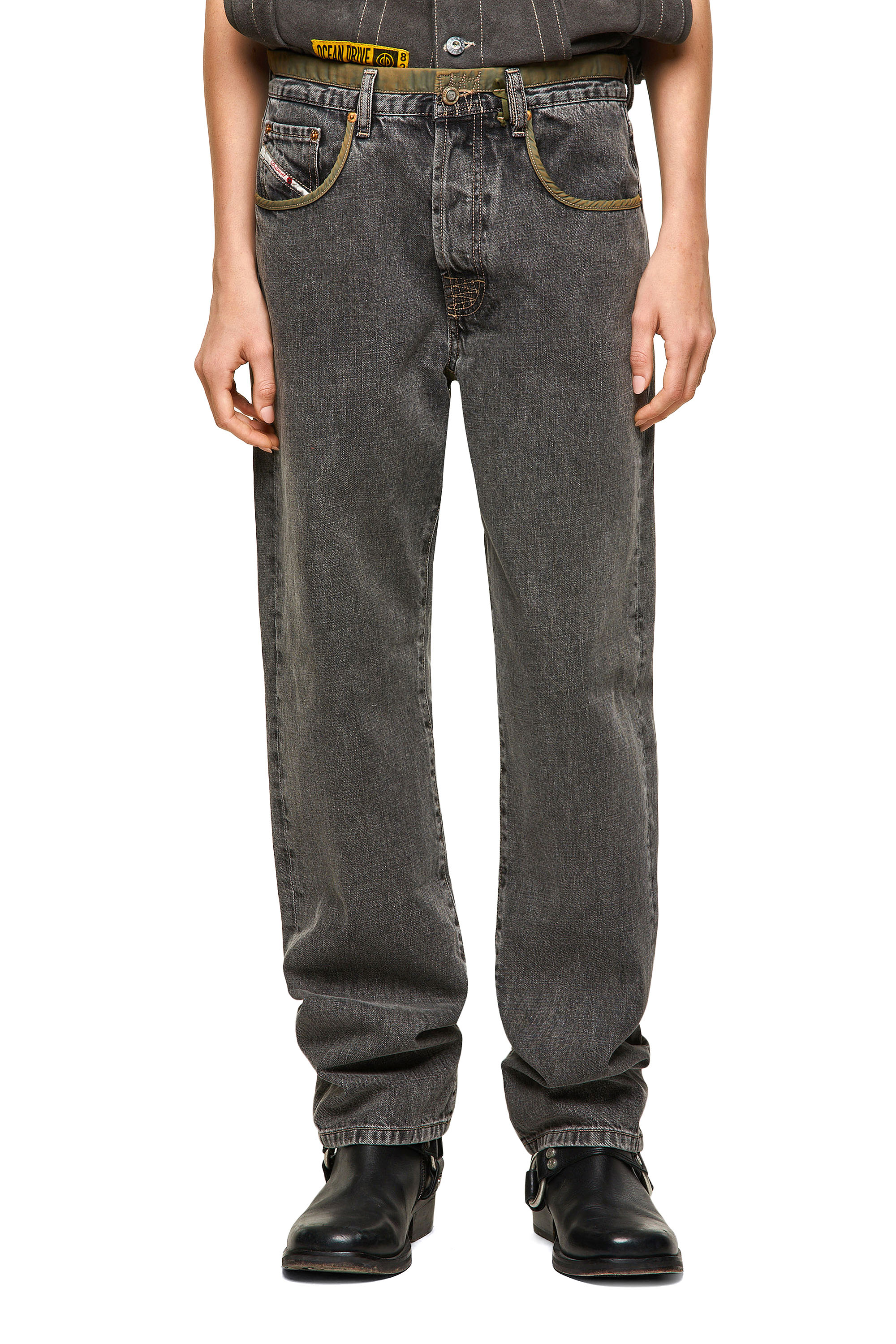 DxD-P3 0CBBH, Noir/Gris foncé - Jeans