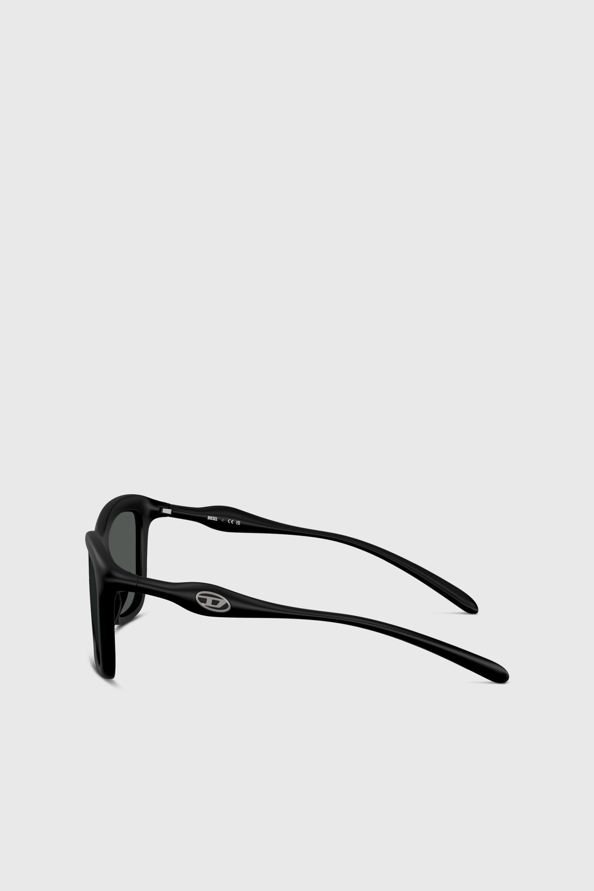 Diesel - 0DL3008U, Lunettes de soleil carr&eacute;es Mixte in Noir - 2