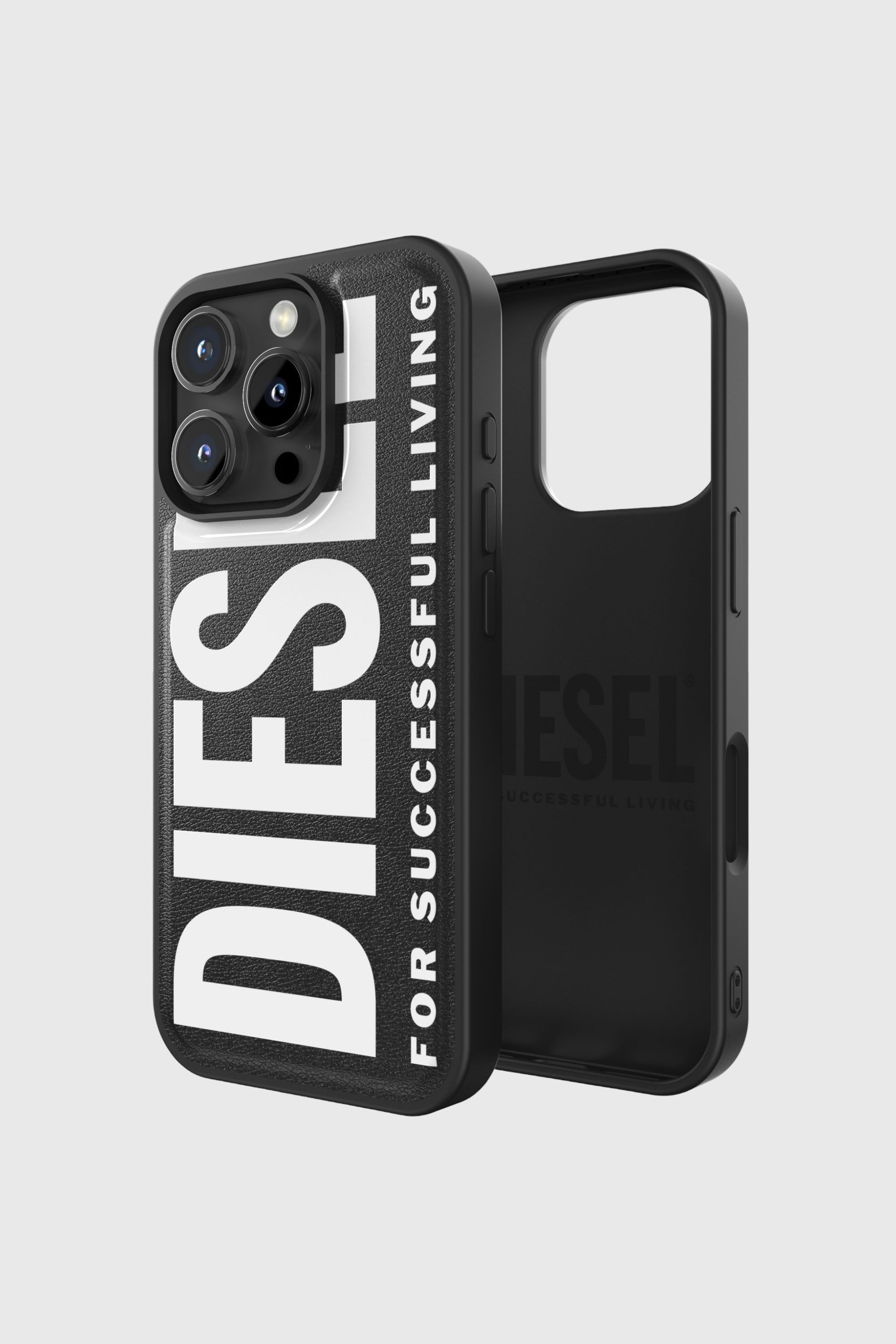 Diesel - 60128 MOULDED CASE, Coque moul&eacute; avec Magsafe pour iP 16 Pro Mixte in Noir - 1