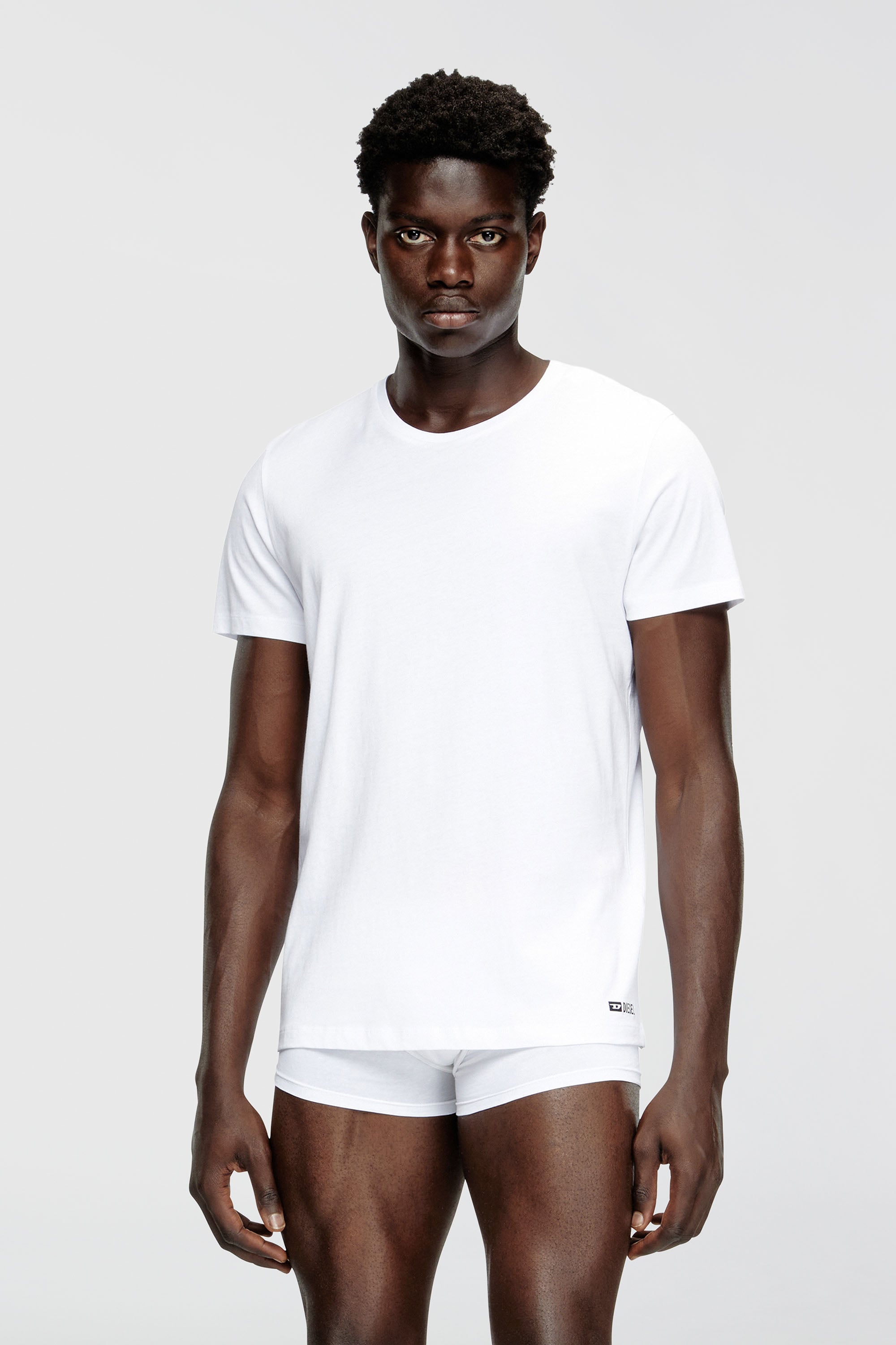 Diesel - RANDAL-D-BOX-3PACK, Lot de trois T-shirts Homme in Blanc - 2