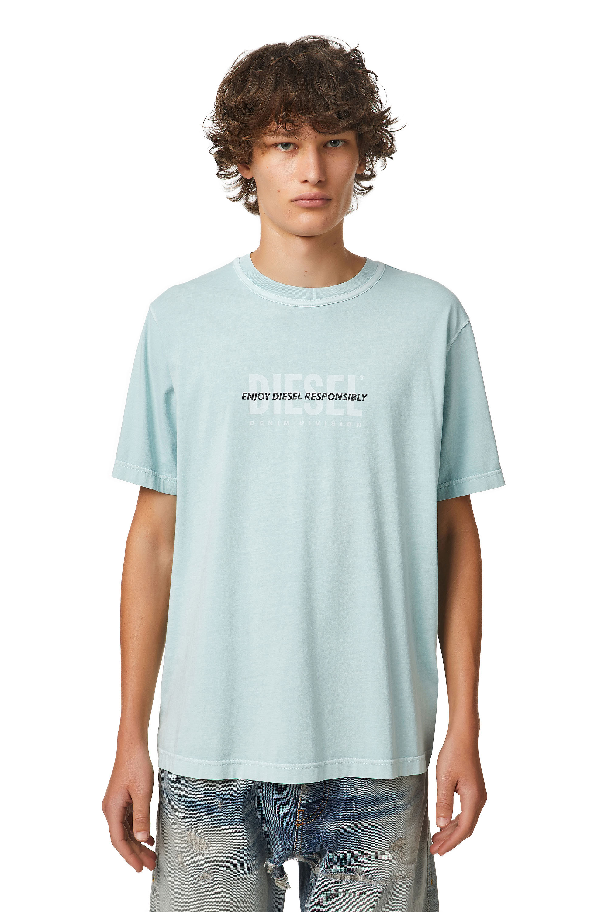 T-JUBINDY-B2, Bleu Clair - T-Shirts