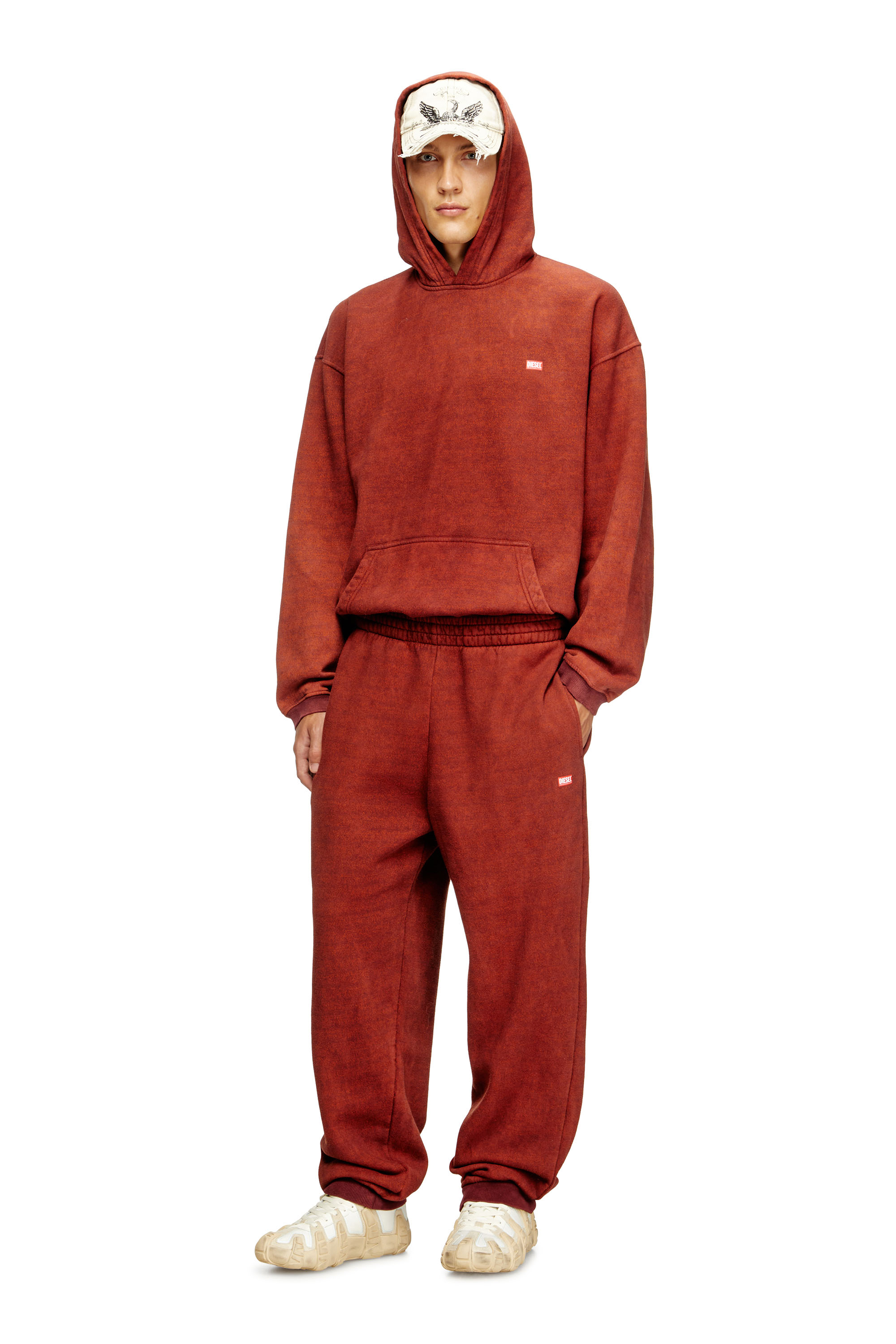 Diesel - P-MARKY-CUFF, Pantalon avec cordon de serrage et finition côtelée Homme in ToBeDefined - 2
