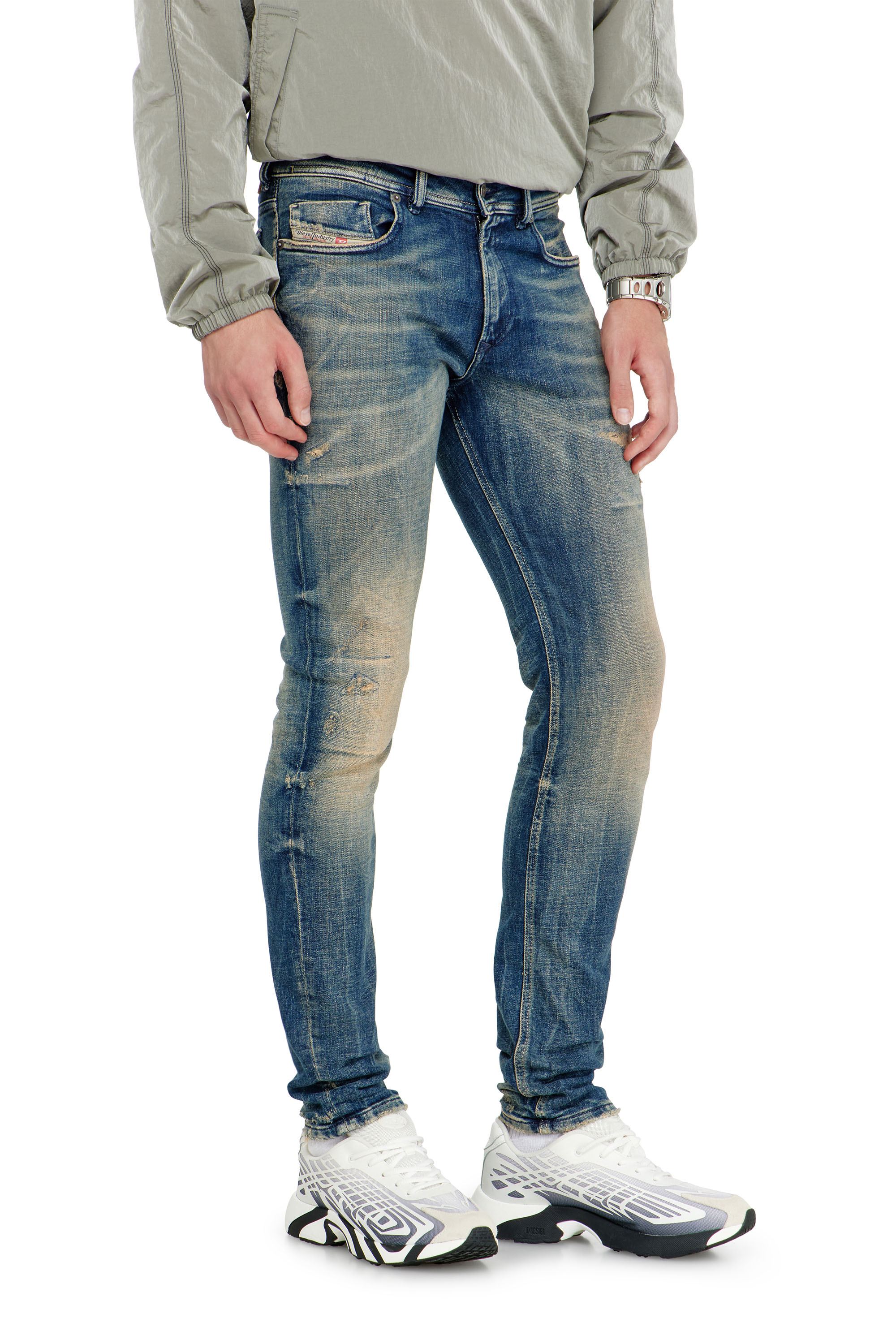 Diesel - Skinny Jeans 1979 Sleenker 09P68 Homme, Bleu Fonc&eacute; - Image 7