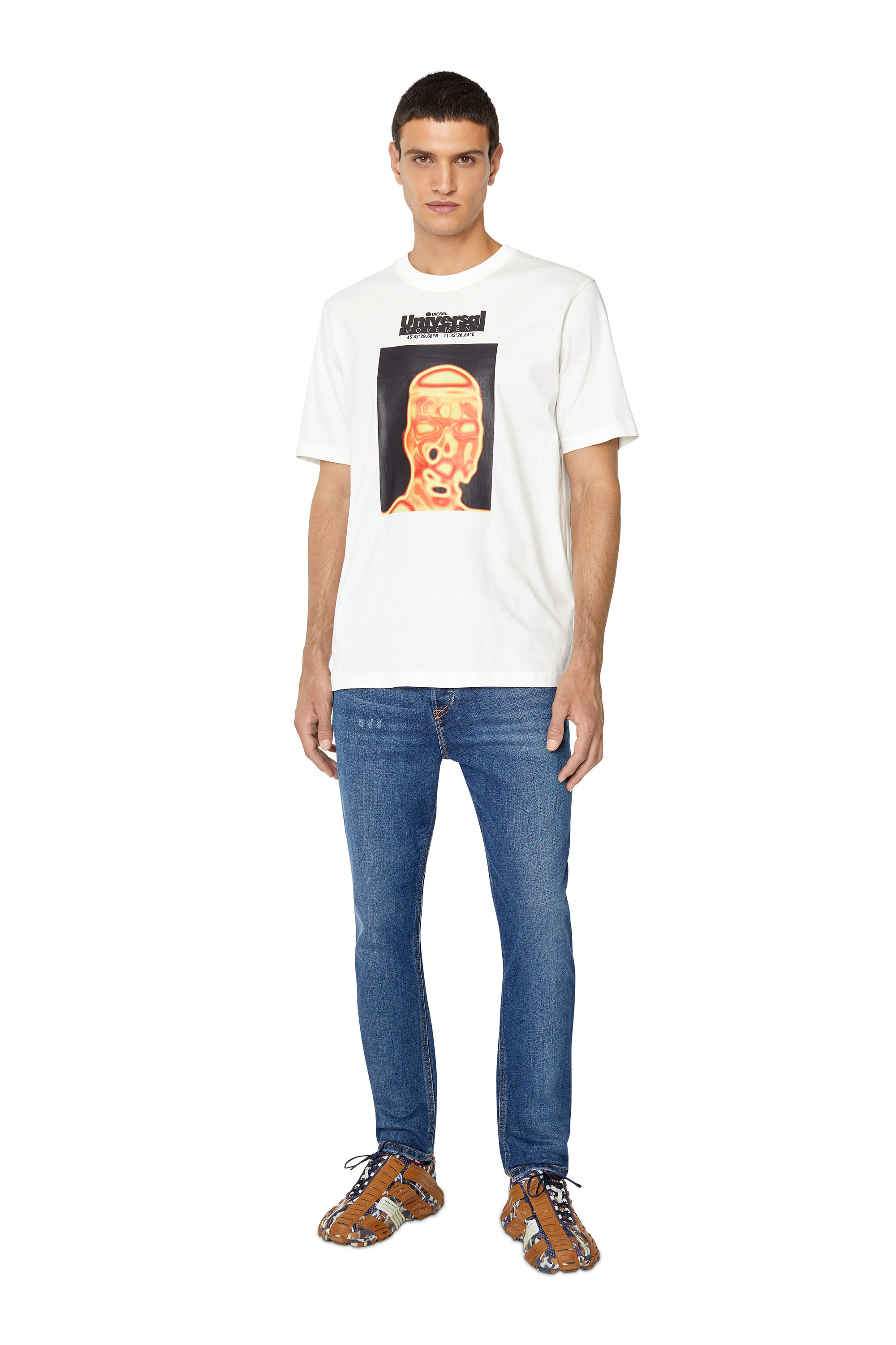 Diesel - 2005 D-Fining 09E45 Tapered Jeans, Bleu moyen - Image 5