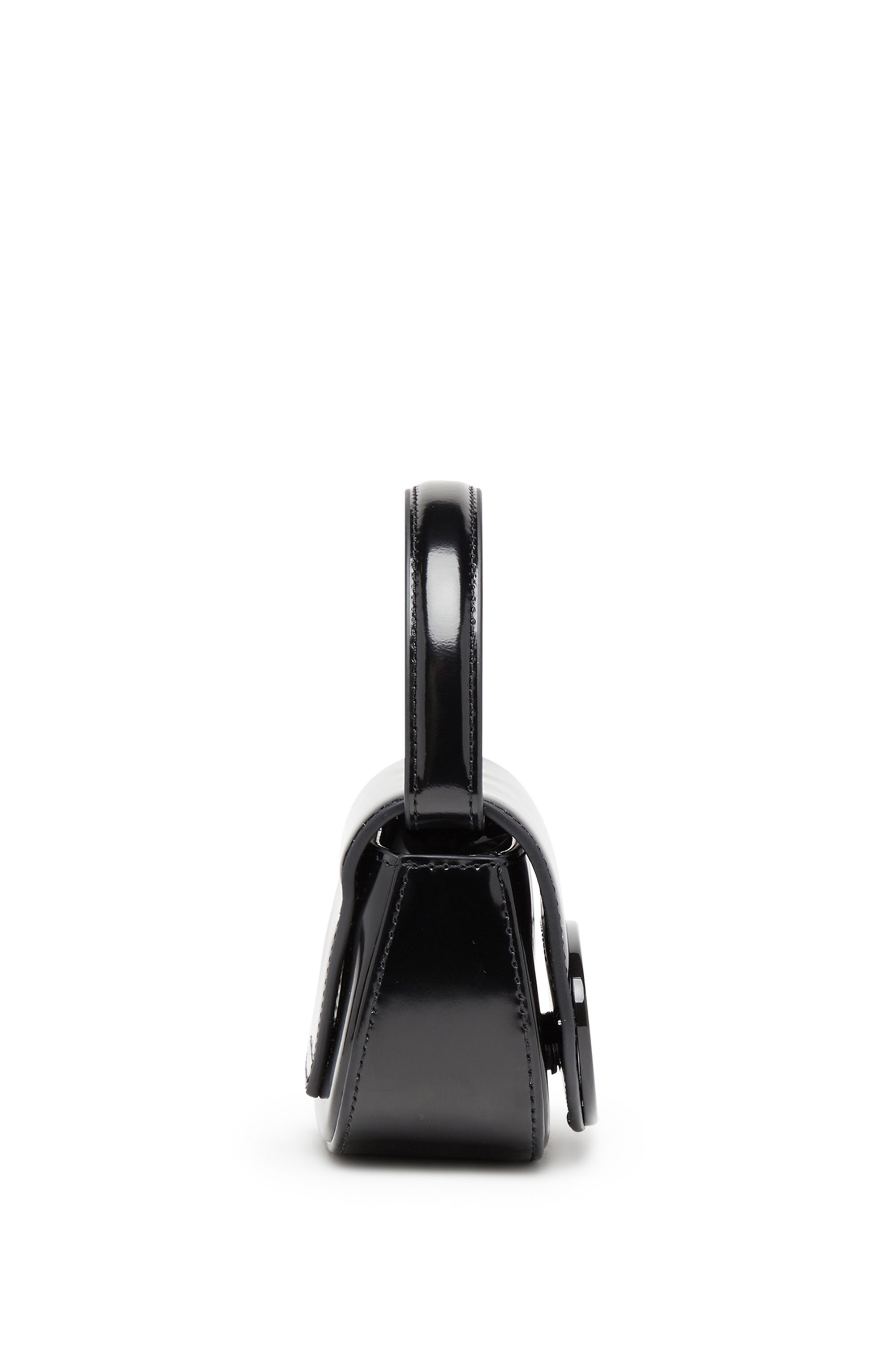 Diesel - 1DR-XS-S, 1DR-XS-S-Mini sac iconique en cuir avec effet miroir Femme in Noir - 4