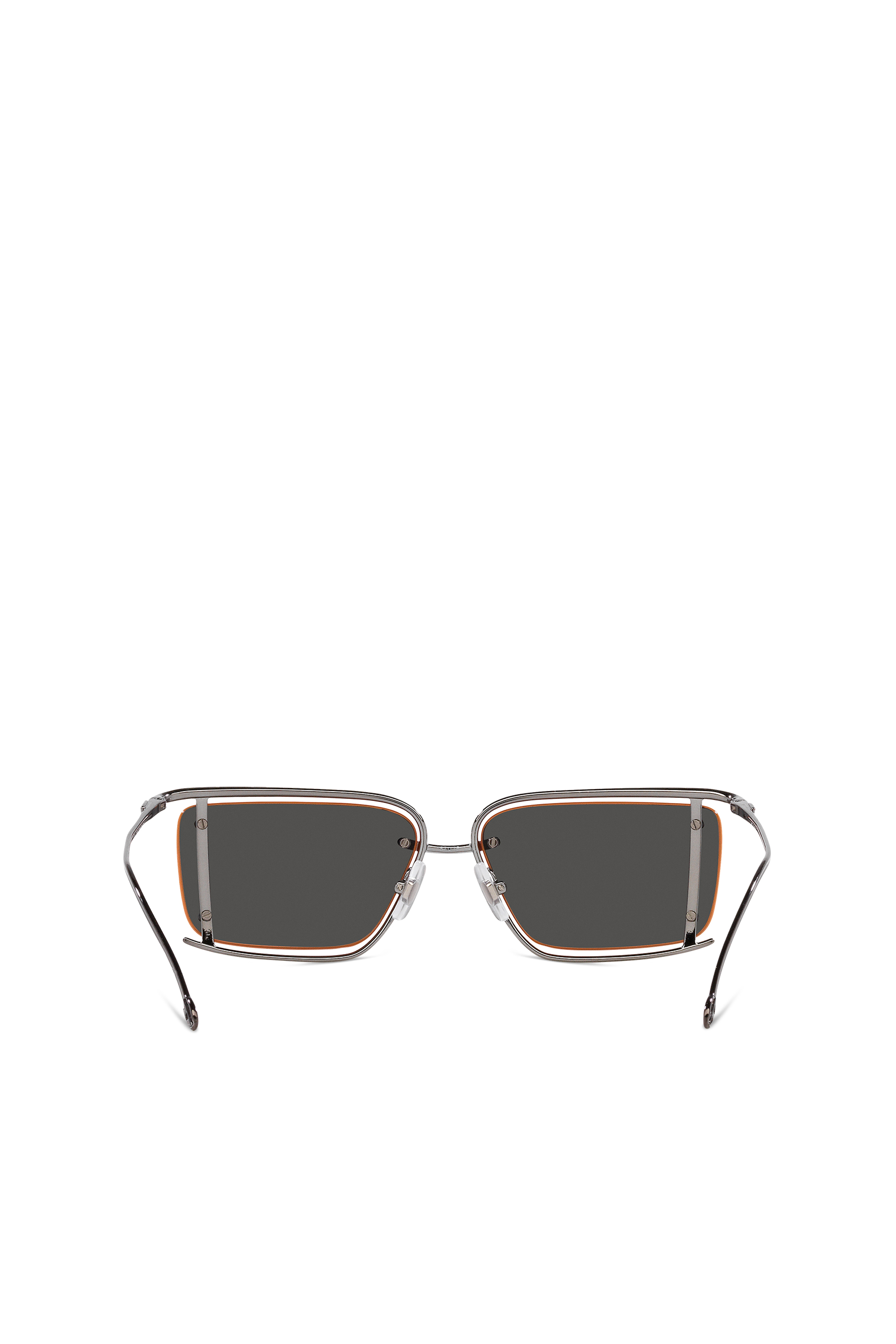 Diesel - 0DL1002, Lunettes de soleil rectangulaires Mixte in Noir - 3