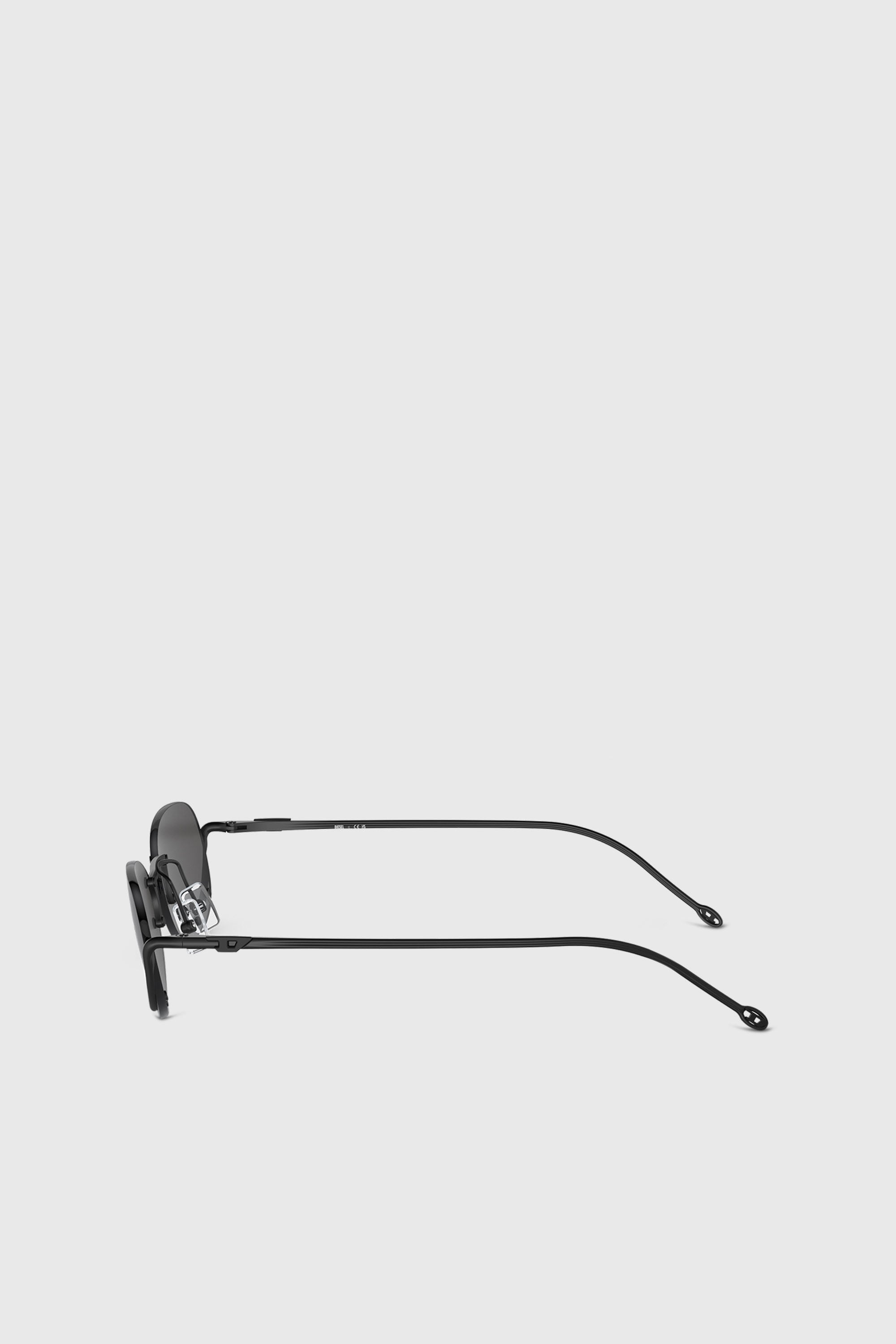 Diesel - 0DL1004, Lunettes de soleil ovales Mixte in Noir - 2