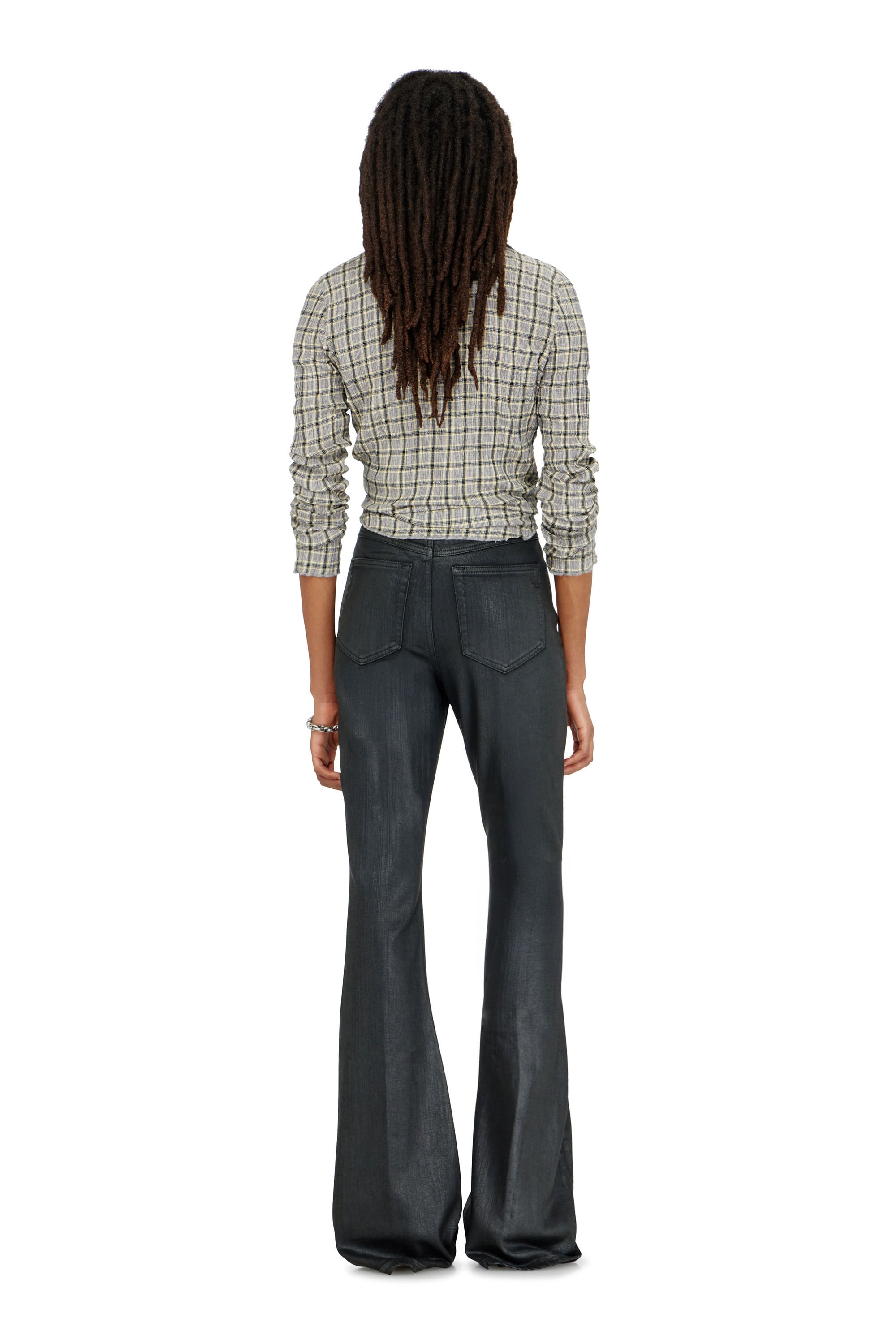 Diesel - Bootcut Jeans 1973 D-Partt 09P78 Femme, Noir/Gris fonc&eacute; - Image 4