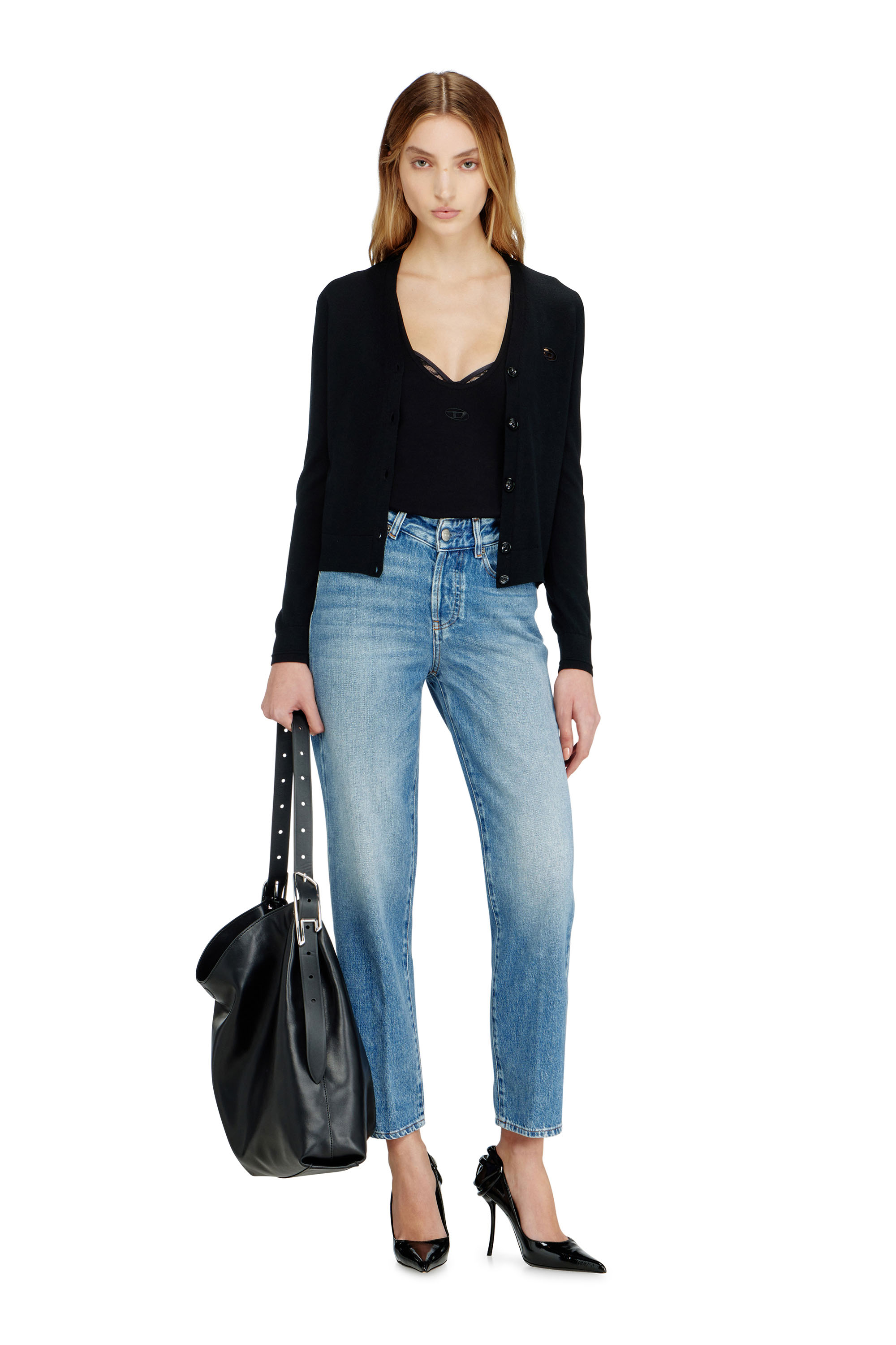 Diesel - Regular Jeans 1981 D-Went 09Q07 Femme, Bleu Clair - Image 1