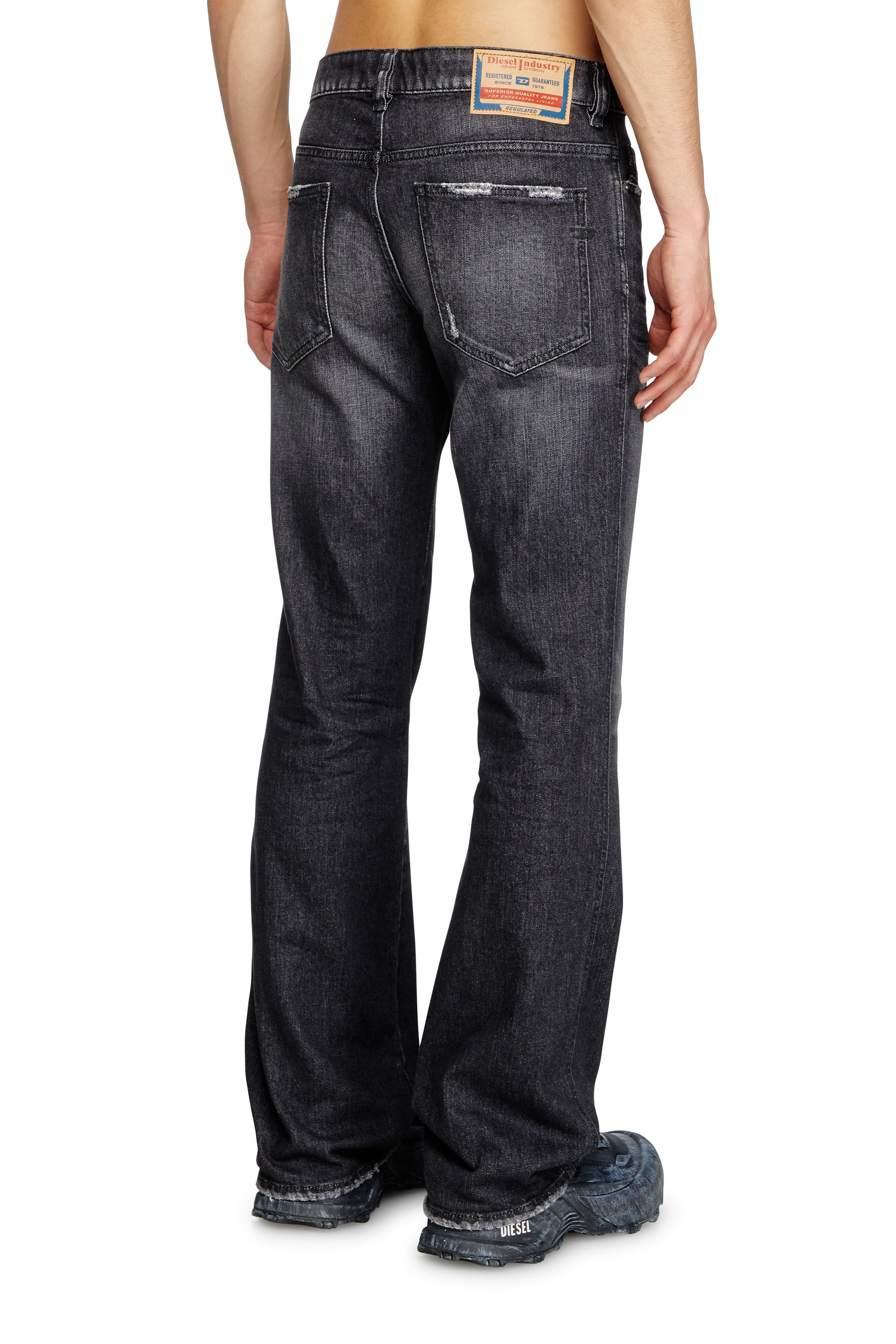 Bootcut Jeans 1998 D-Buck 09L50, Noir/Gris foncé Diesel - Bootcut Jeans 1998 D-Buck 09L50 Homme, Noir/Gris foncé - Image 4