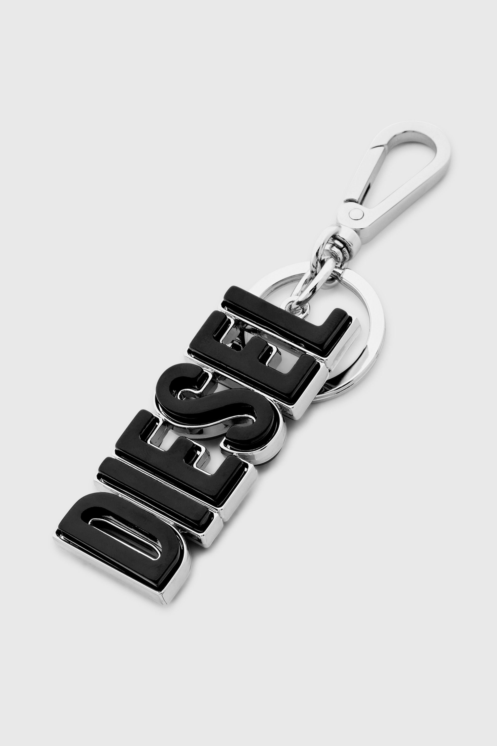 Diesel - DSL 3D KEY RING, Porte-cl&eacute;s DIESEL en m&eacute;tal et r&eacute;sine Homme in Polychrome - 2