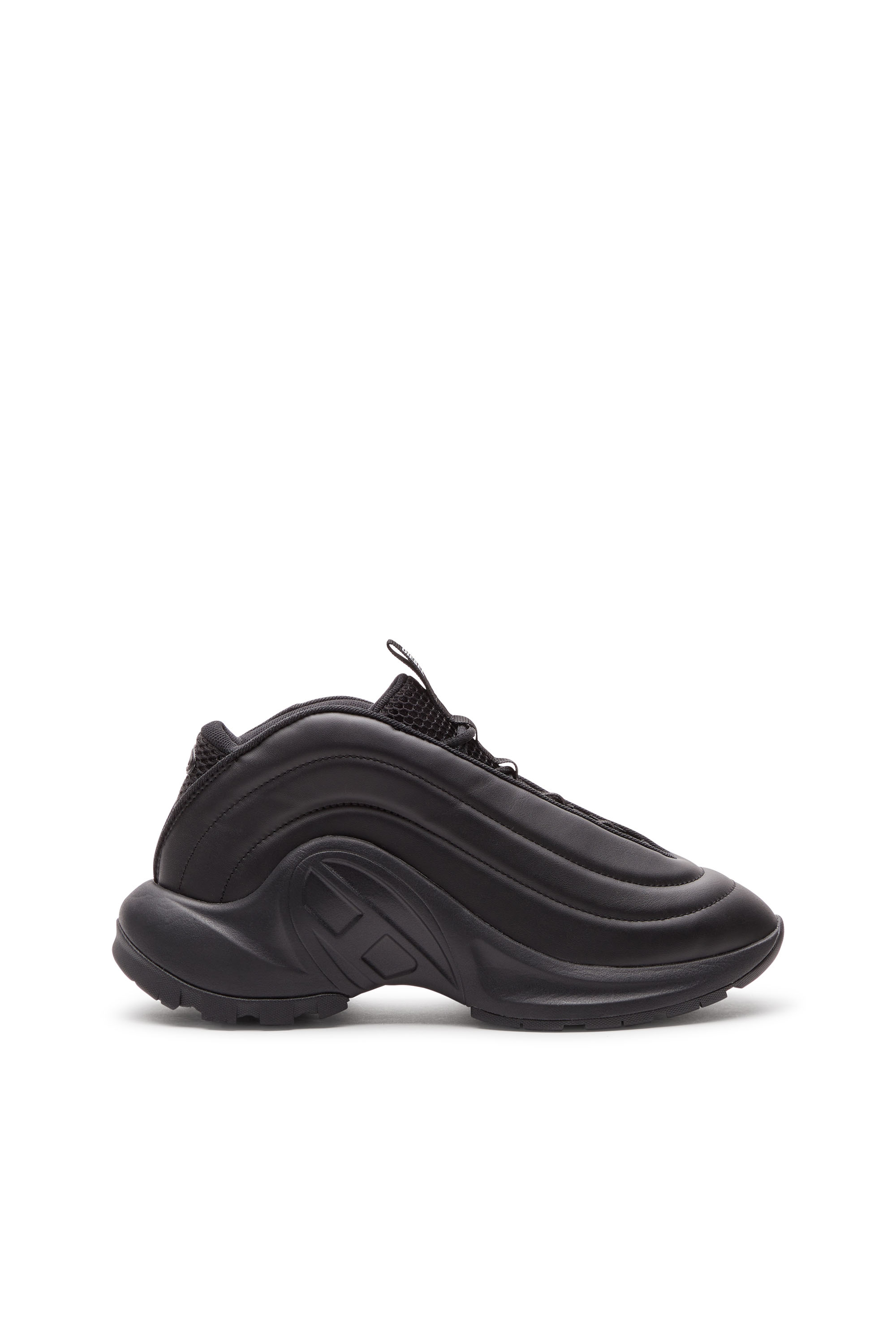 Diesel - S-D-RUNNER X, S-D-Runner X-Sneakers Slip-on avec cou-de-pied Oval D mat Mixte in Noir - 1