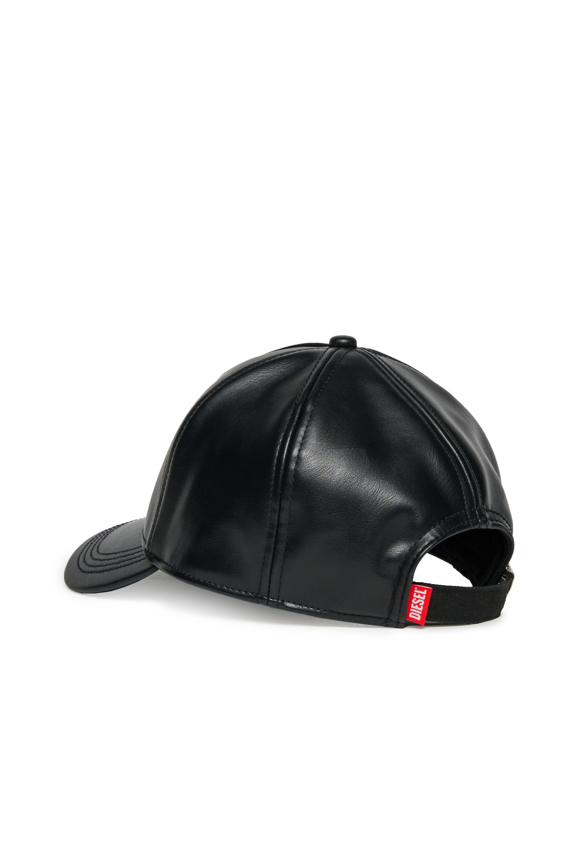 Diesel - FRELVA, Casquette avec logo en relief Mixte in Noir - 2