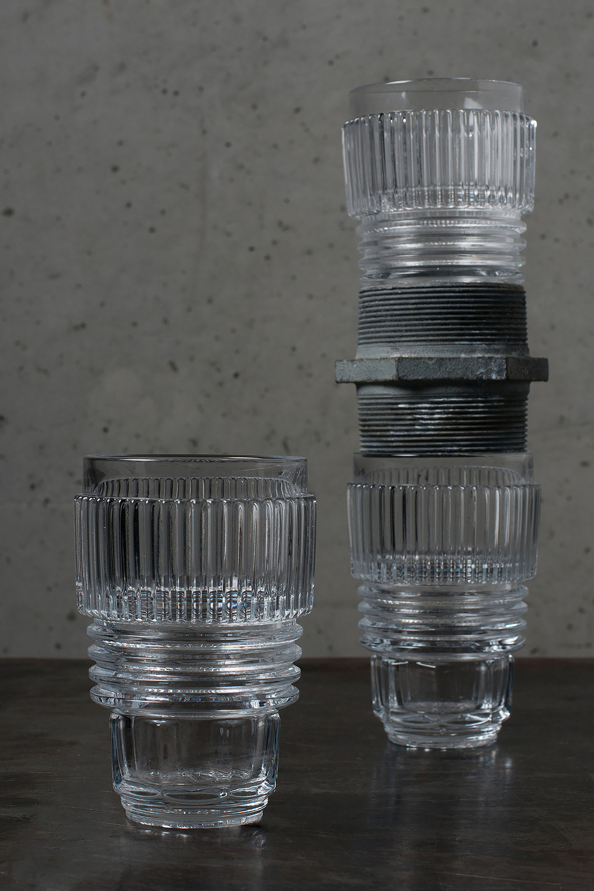 Diesel - MACHINE COLLECTION, Lot de trois grands verres Mixte in G&eacute;n&eacute;rique - 3