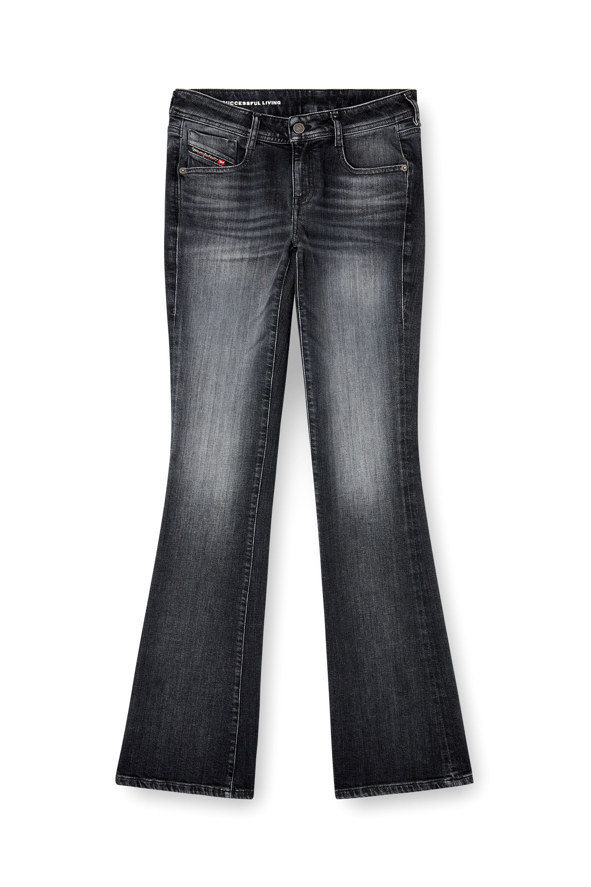 Diesel - Bootcut Jeans 1969 D-Ebbey 09L98 Femme, Noir/Gris fonc&eacute; - Image 3