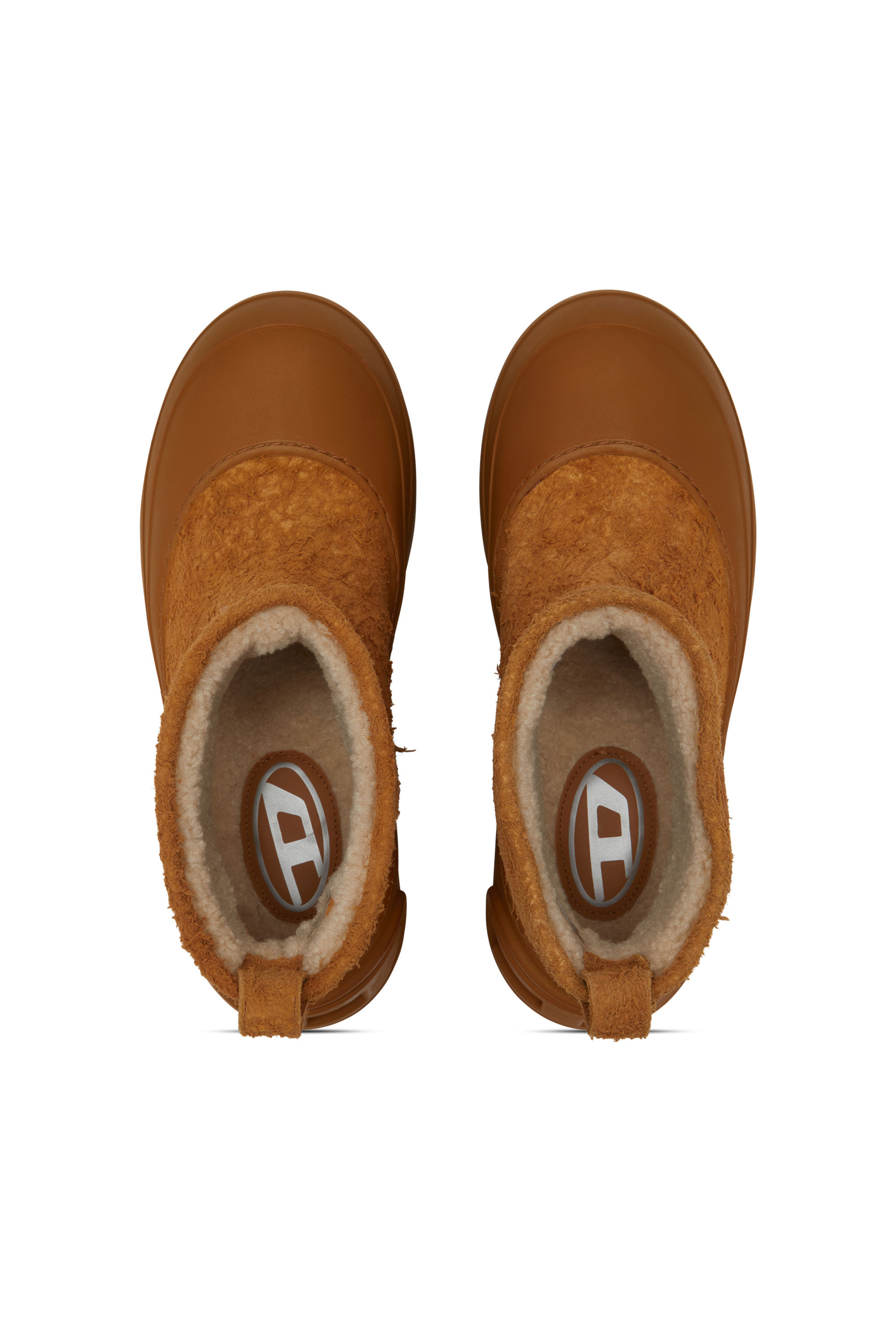 D-DONALD MONTONE, Marron Diesel - D-DONALD MONTONE, D-Donald-Bottines épaisses avec semelle crantée Homme in Marron - 4