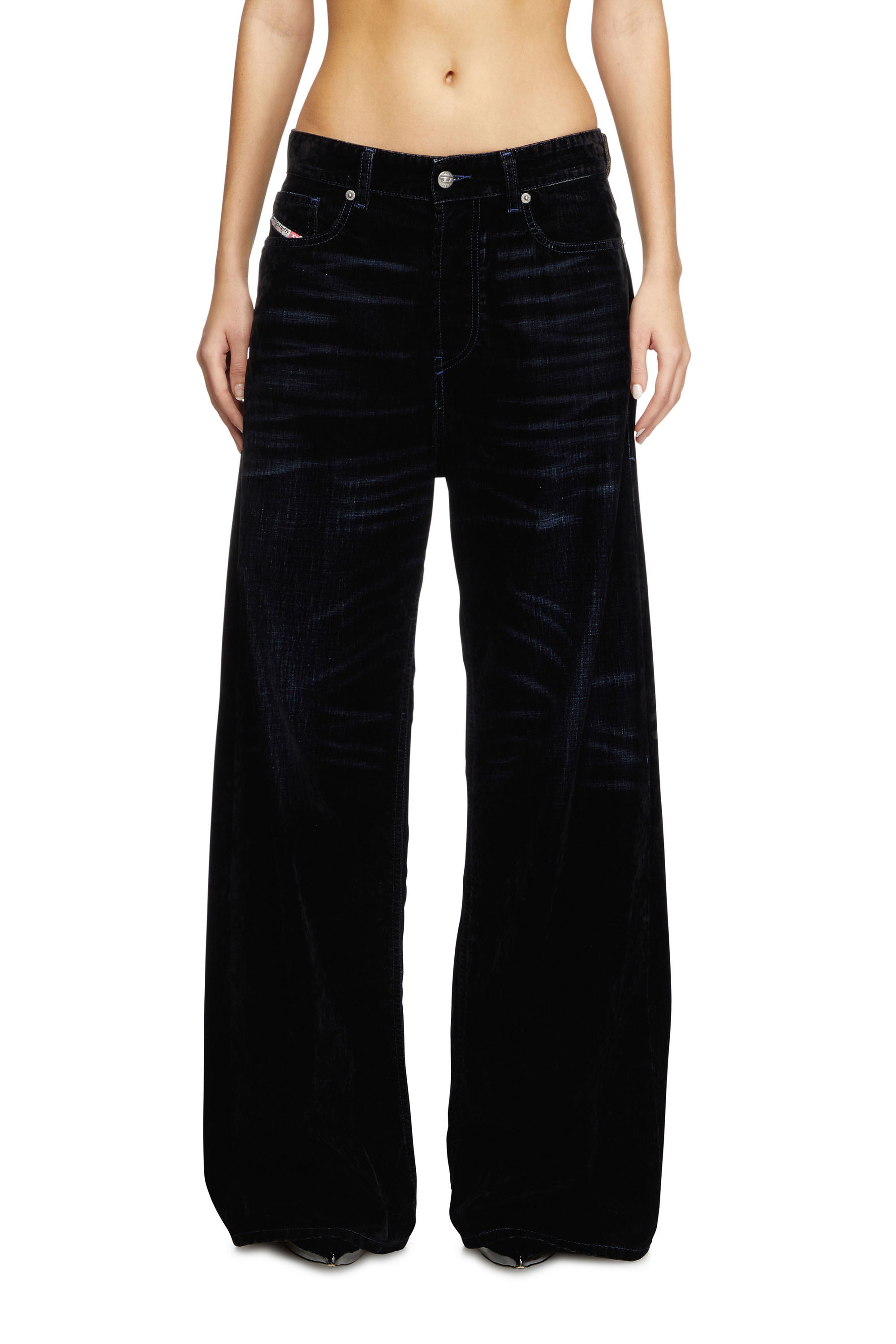 Diesel - Relaxed Jeans 1996 D-Sire 068QY Femme, Bleu Foncé - Image 2