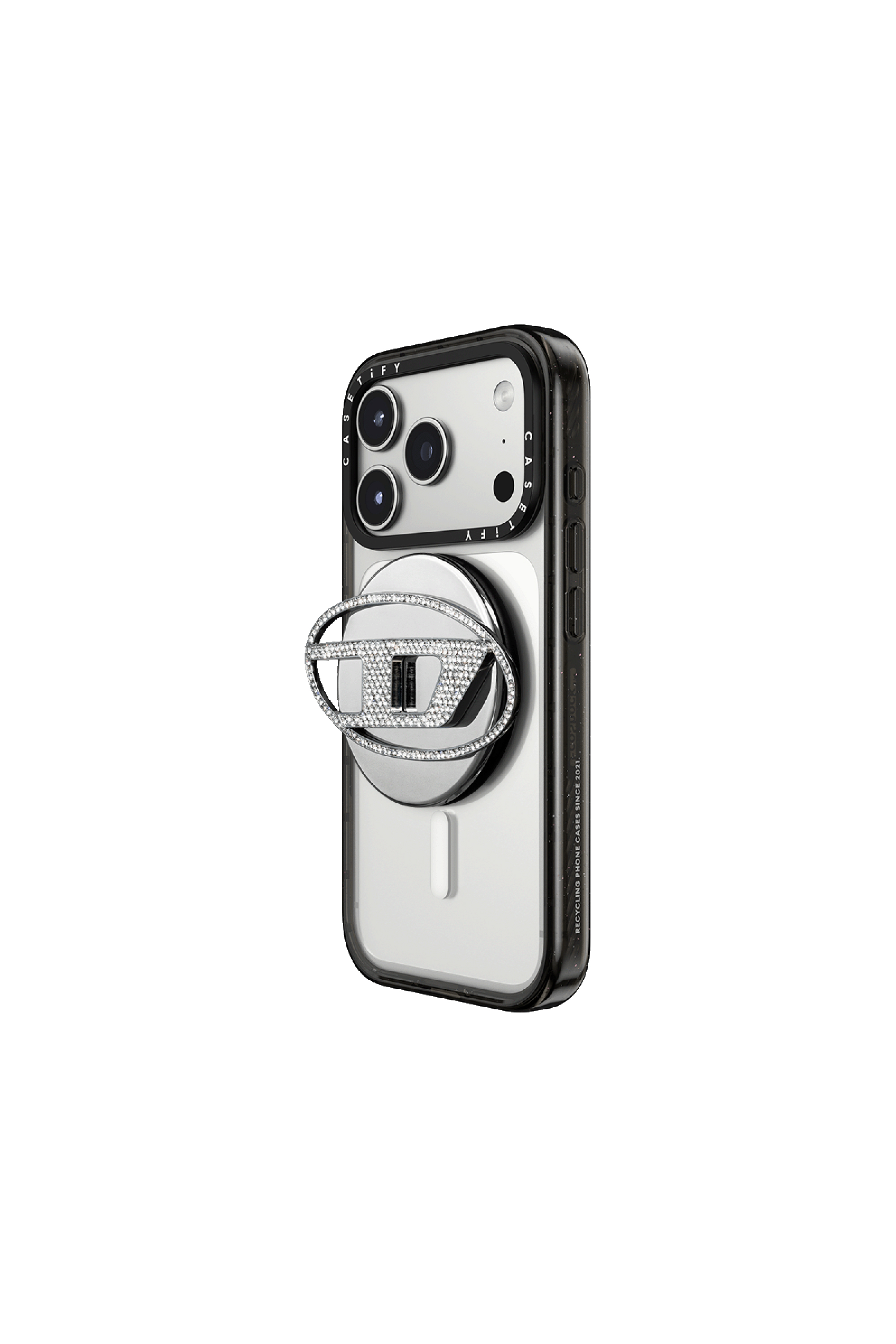 Diesel - 60604 GRIP STAND GRIP STAND, Oval D Grip & Stand Mixte in Gris argent&eacute; - 4