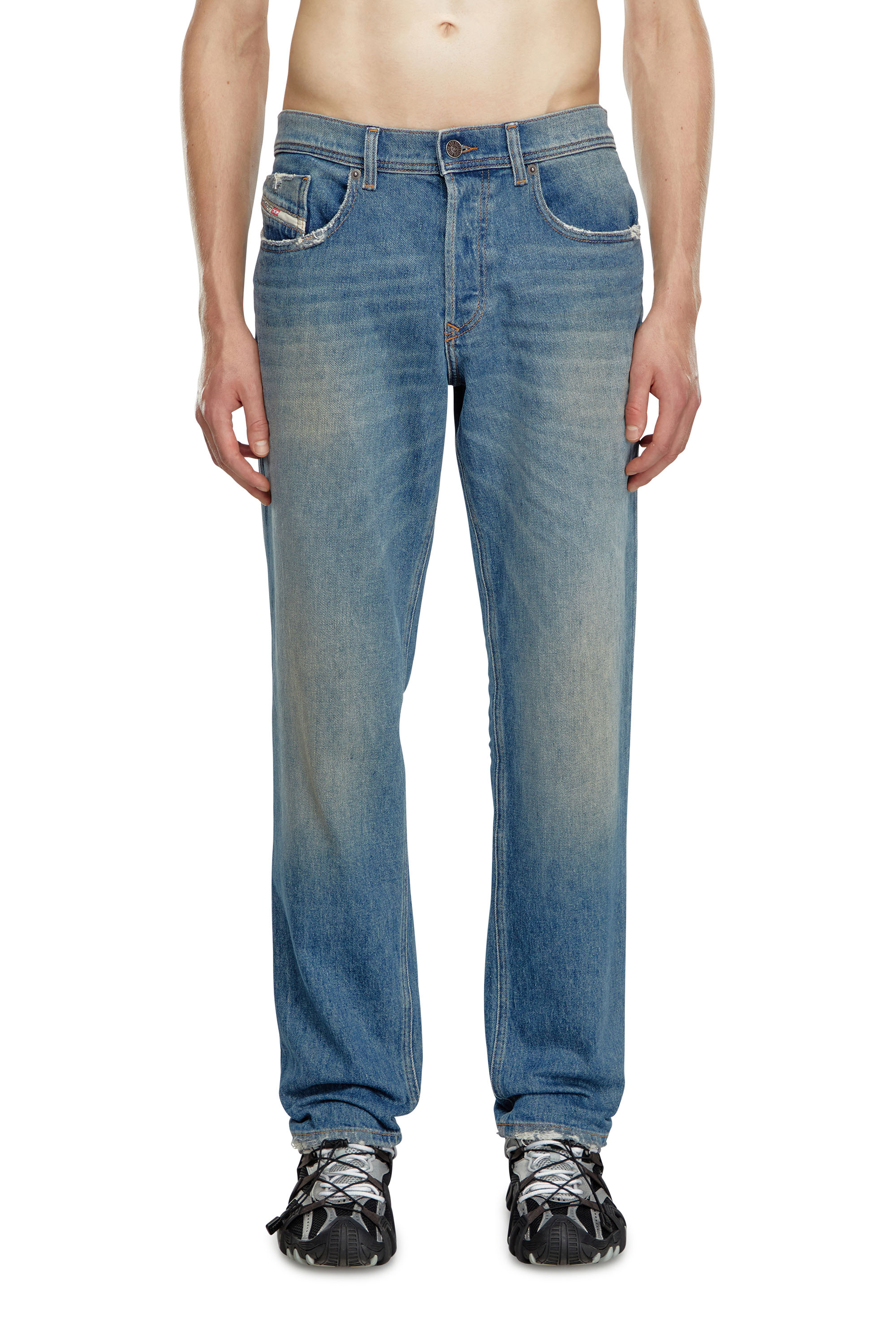 Diesel - Homme Tapered Jeans 2023 D-Finitive 0GRDB, Bleu Clair - Image 1