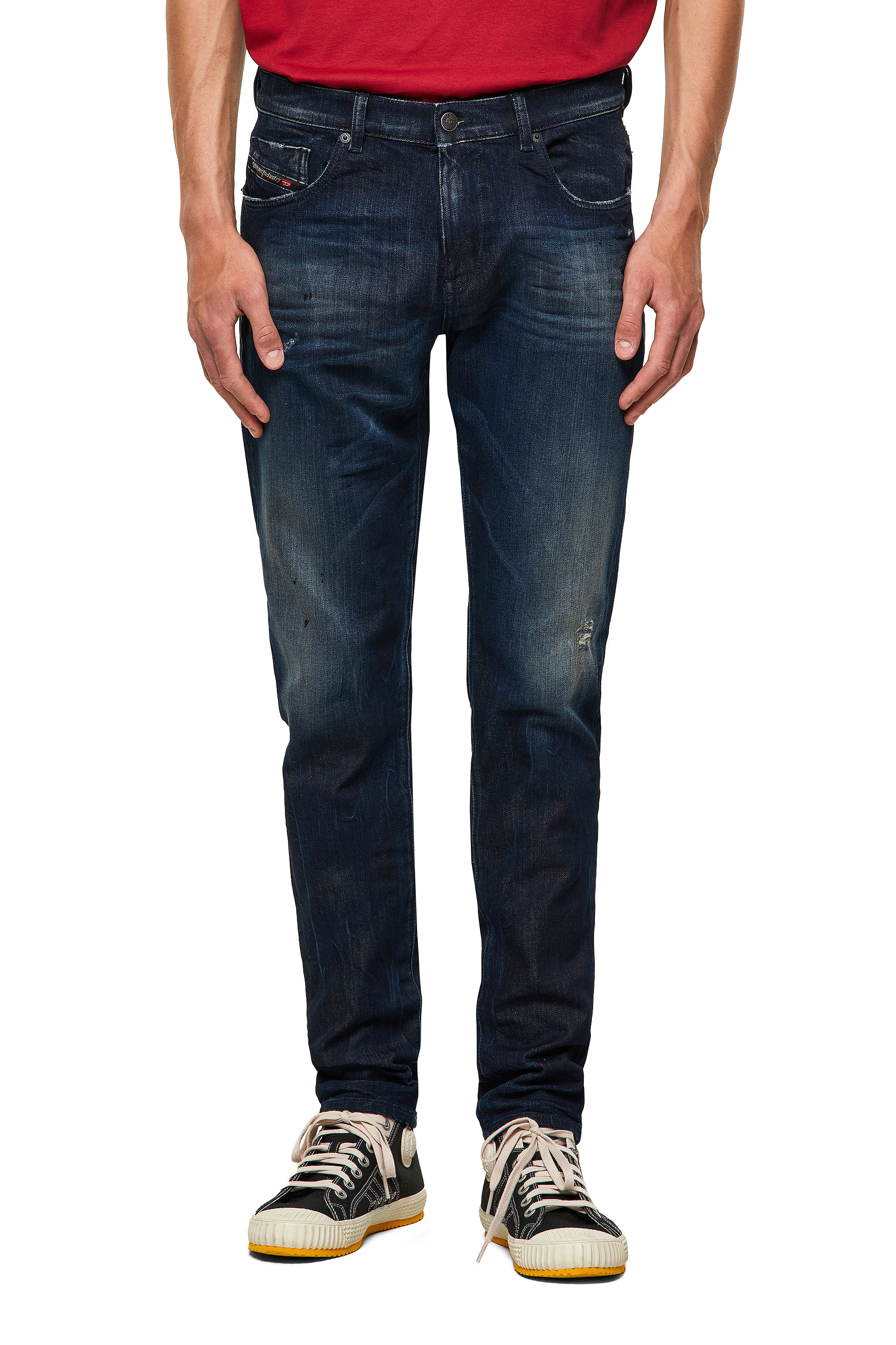 D-Strukt JoggJeans® 09B50, Bleu Foncé - Jeans