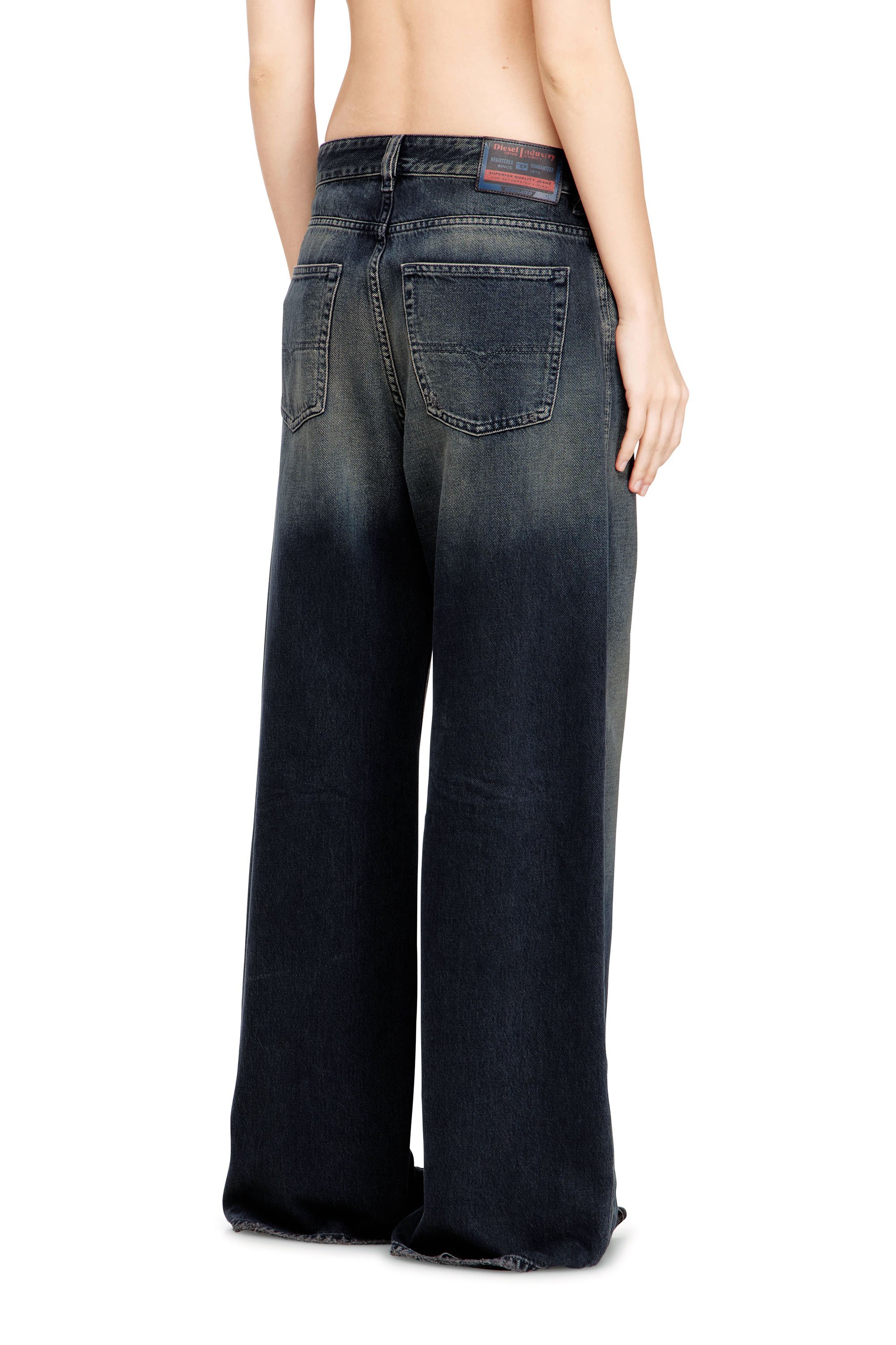 Diesel - Relaxed Jeans 1996 D-Sire 09N67 Mixte, Bleu Fonc&eacute; - Image 3