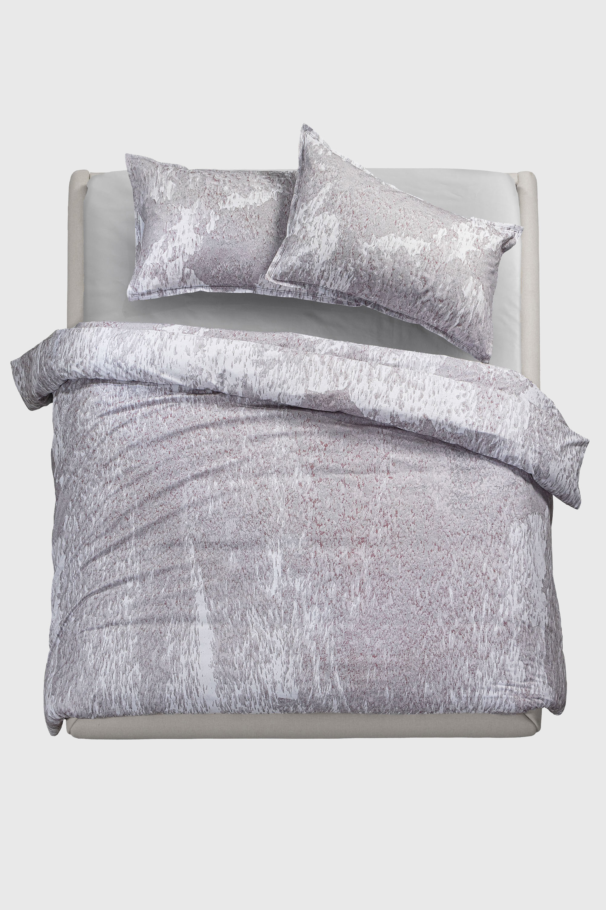 Diesel - 1015007 ACID RAIN - COTTON DUVET COVER, Housse de Couette en Coton Mixte in Gris - 1