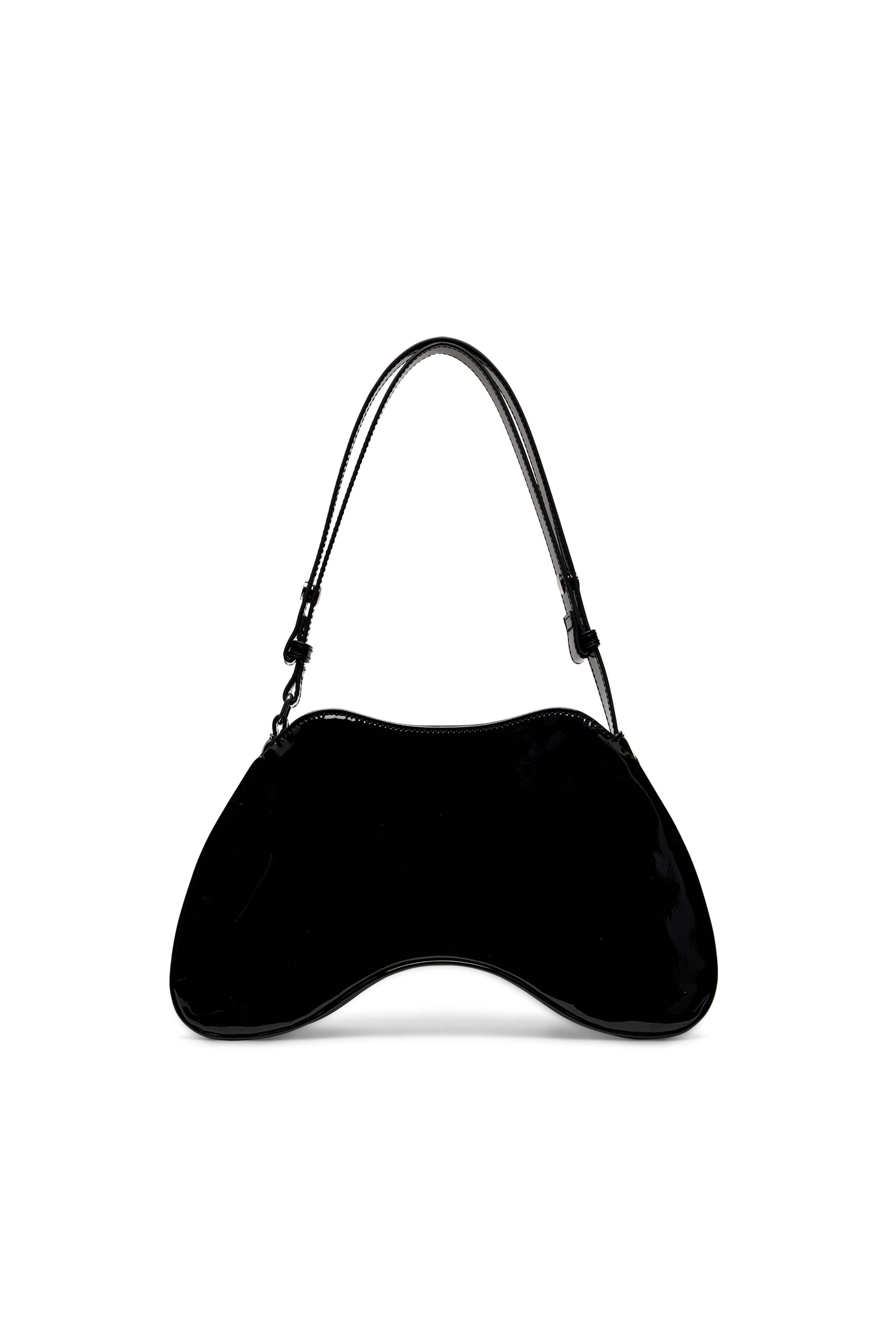 Diesel - PLAY SHOULDER, Play-Sac à bandoulière glossy Femme in Noir - 2
