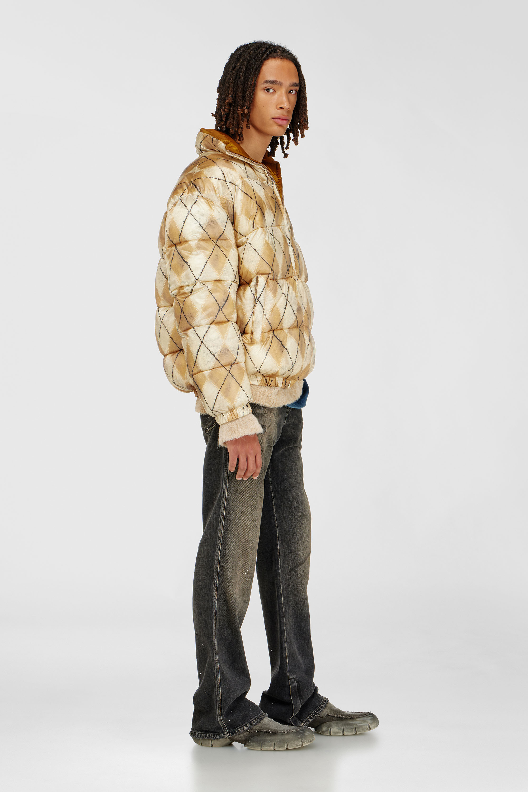 Diesel - Bootcut Jeans 1998 D-Buck 09P64 Homme, Noir/Gris fonc&eacute; - Image 2