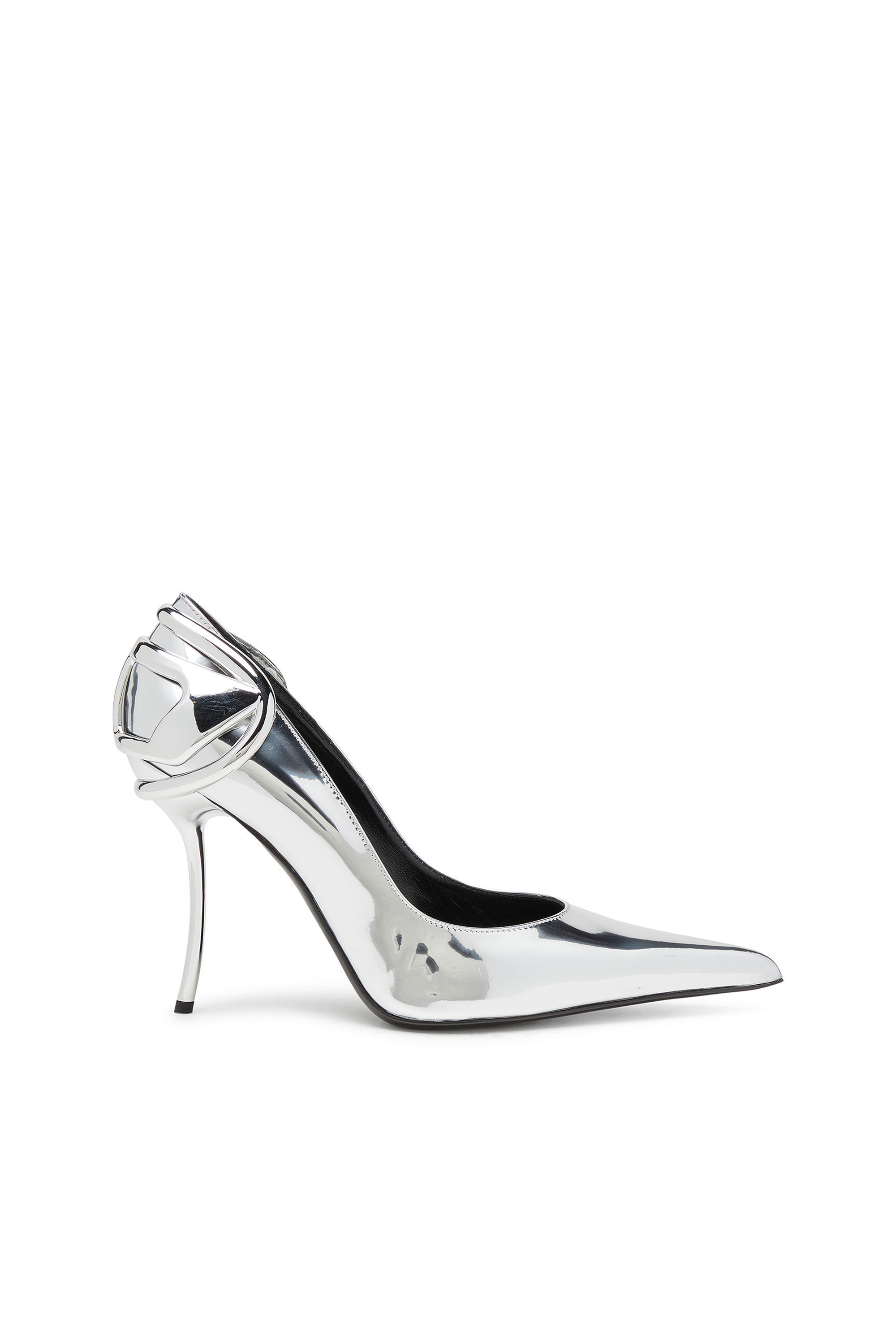 Chaussure talon gris argent on sale