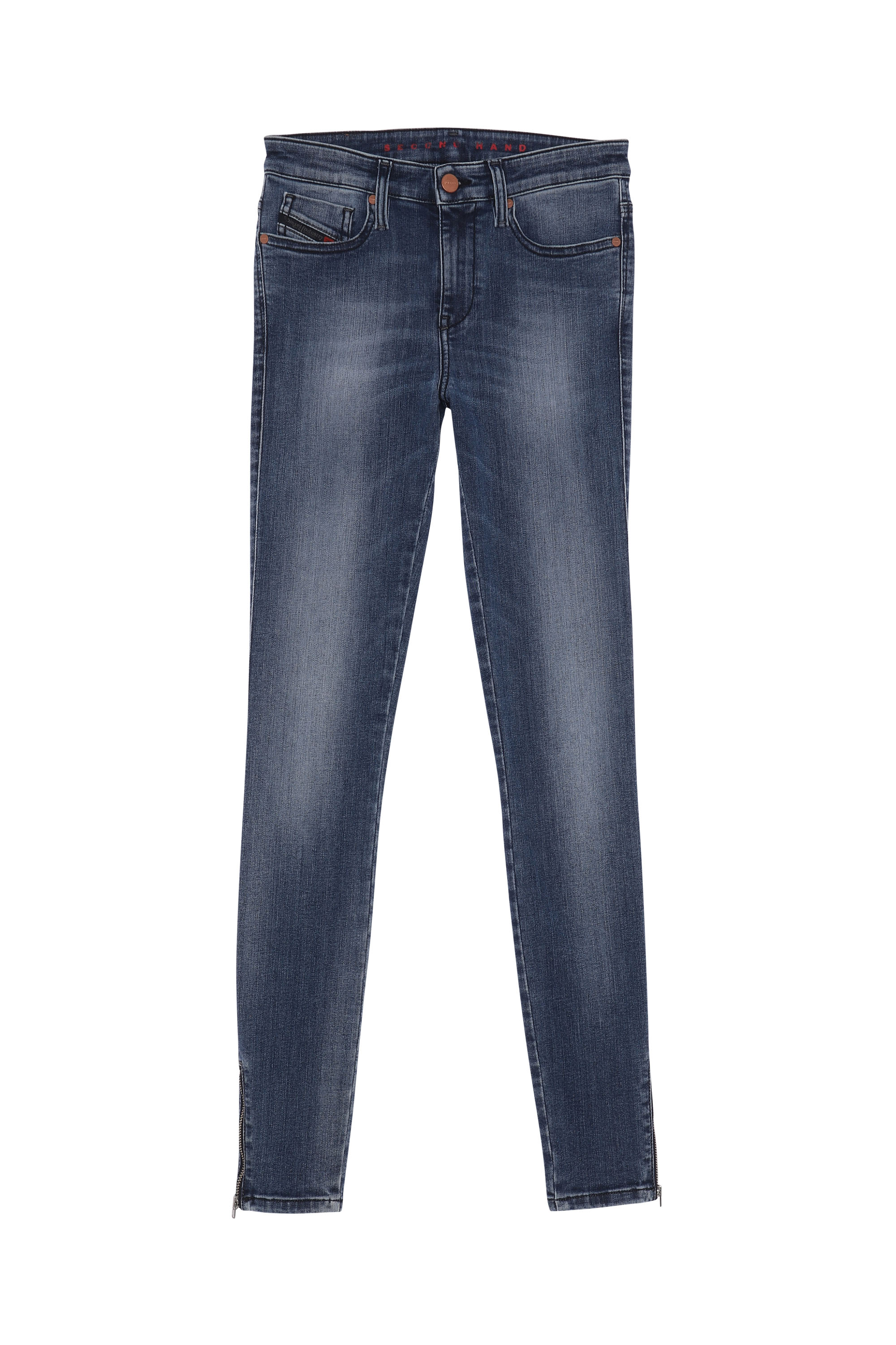 Diesel - SKINZEE-ZIP, Diesel Femme - Jeans Bleu moyen Femme in Bleu - 1