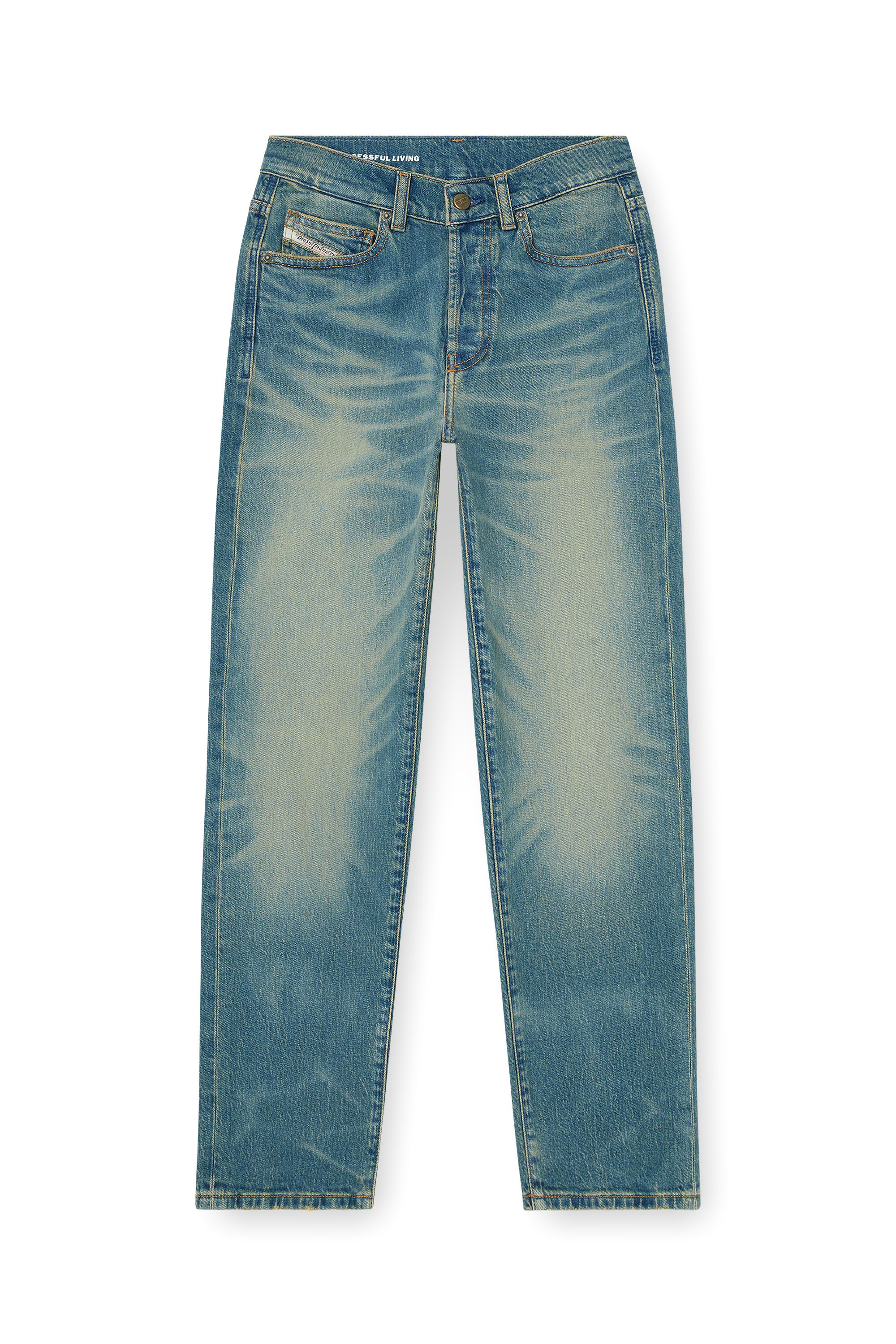 Diesel - Regular Jeans 1981 D-Went 0KBBP Femme, Bleu moyen - Image 6