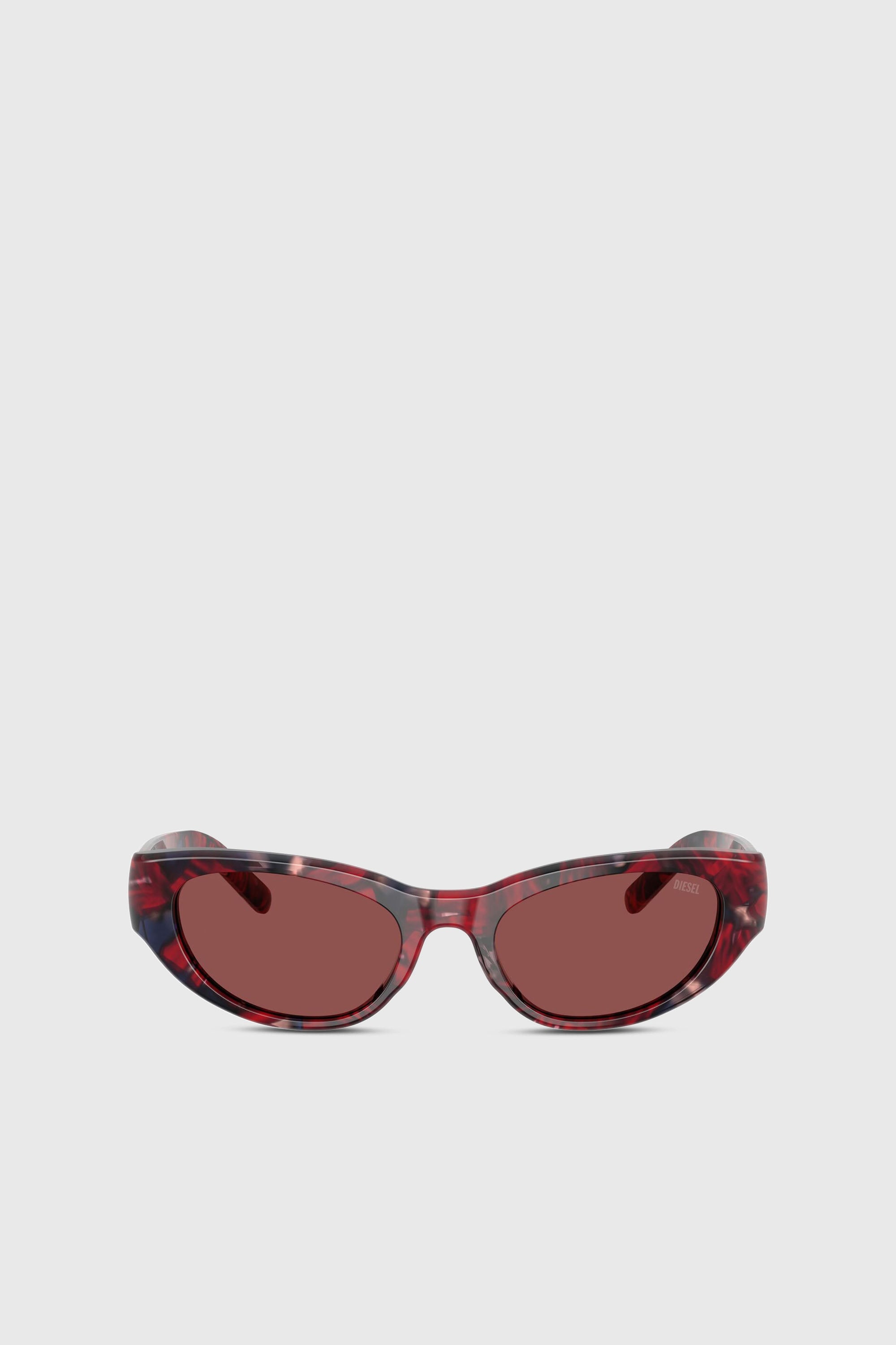 Diesel - 0DL2010U, Lunettes de soleil style &oelig;il de chat Mixte in Polychrome - 1