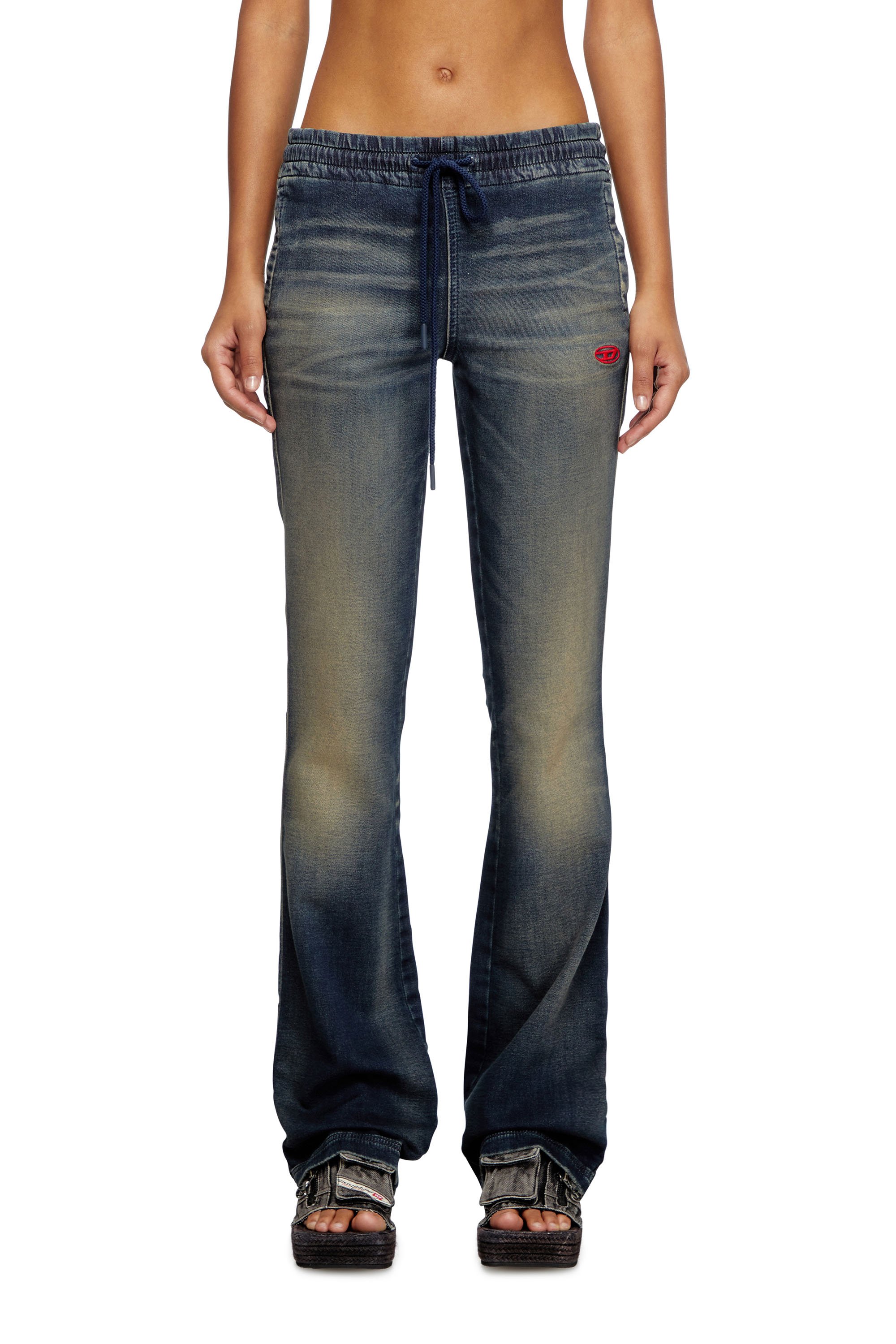 Diesel - Bootcut 2069 D-Ebbey Joggjeans® 068PM Femme, Bleu Foncé - Image 2