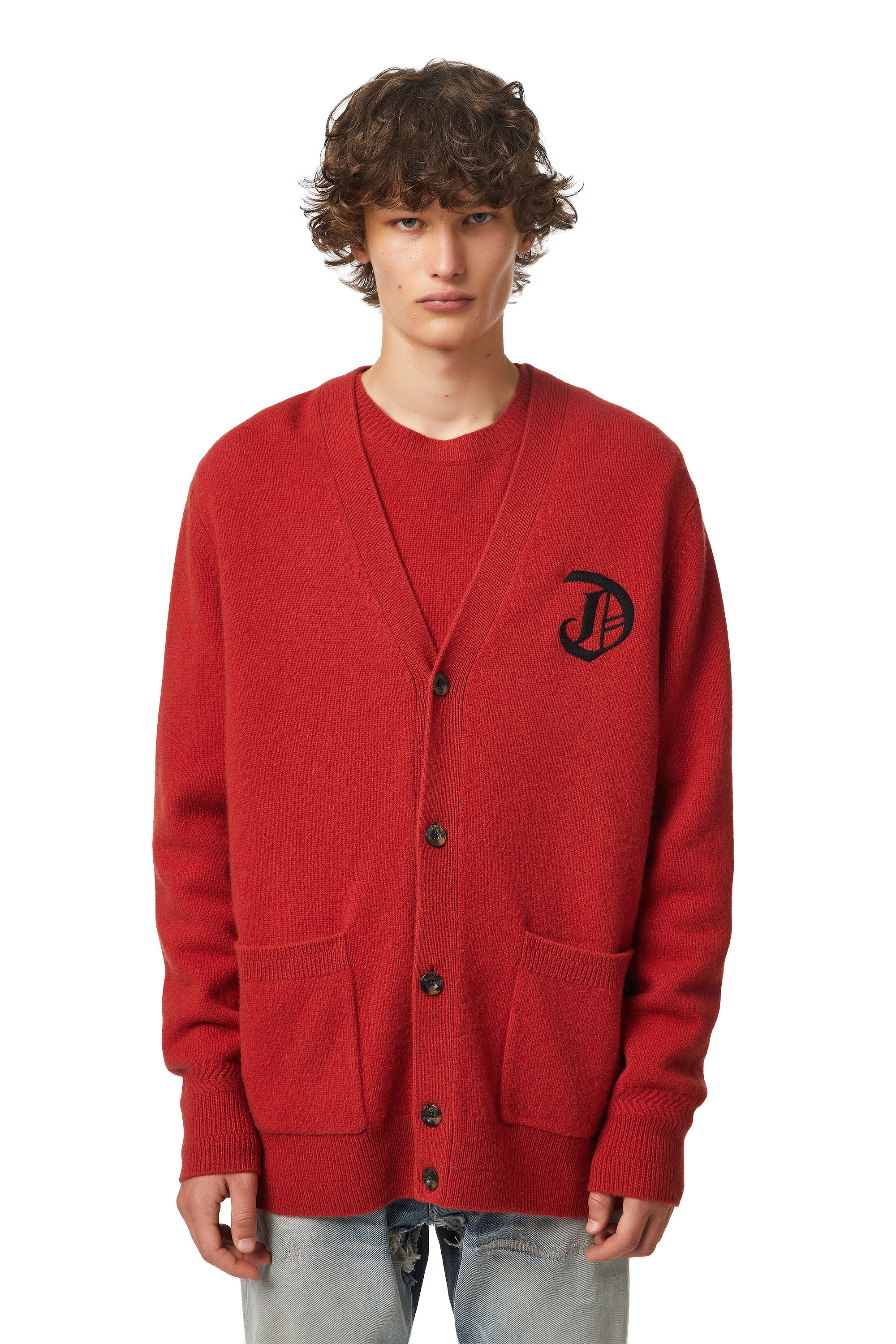 K-CARY, Marron - Pull Maille