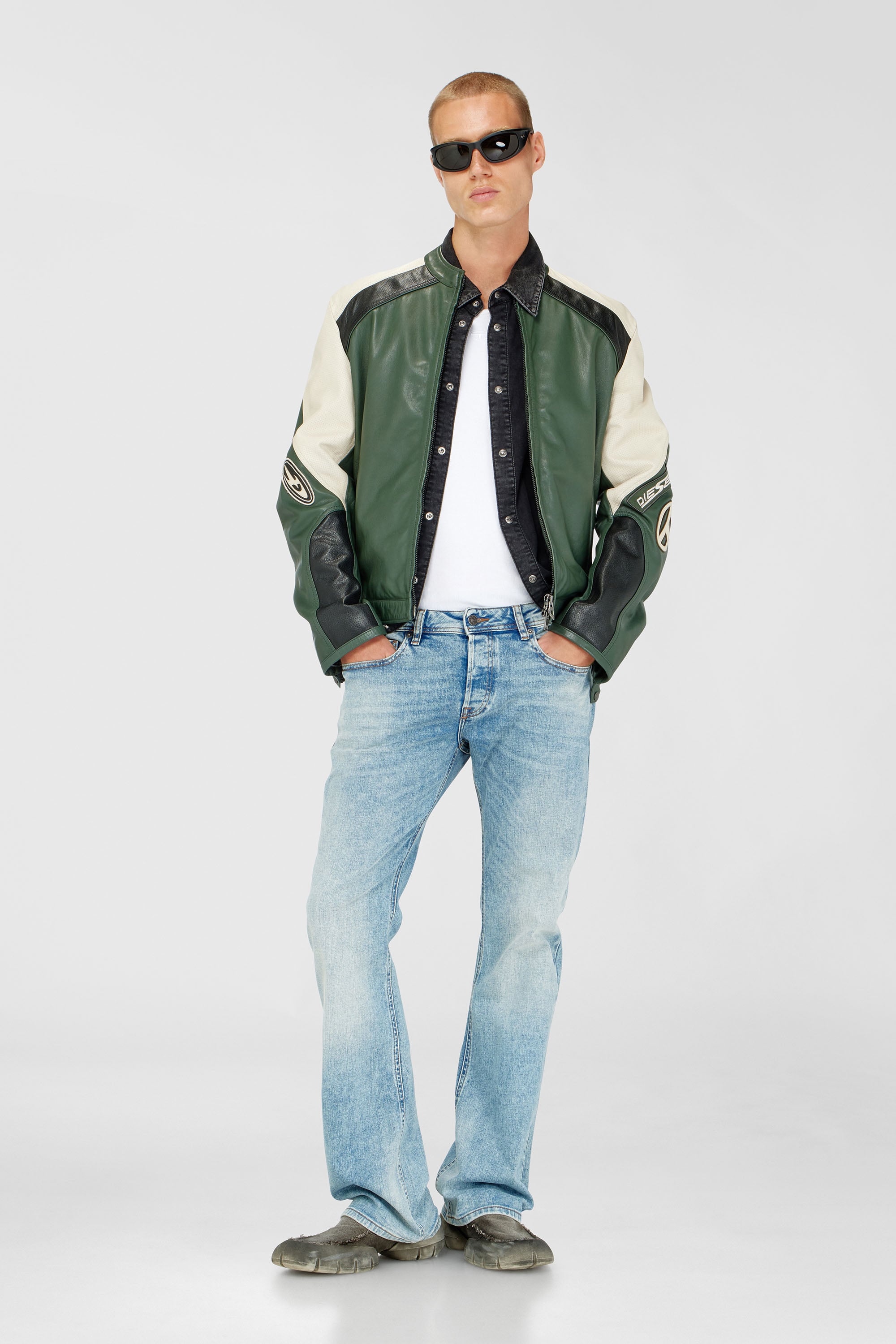 Diesel - Bootcut Jeans 2007 Zatiny 0DBDV Homme, Bleu Clair - Image 2