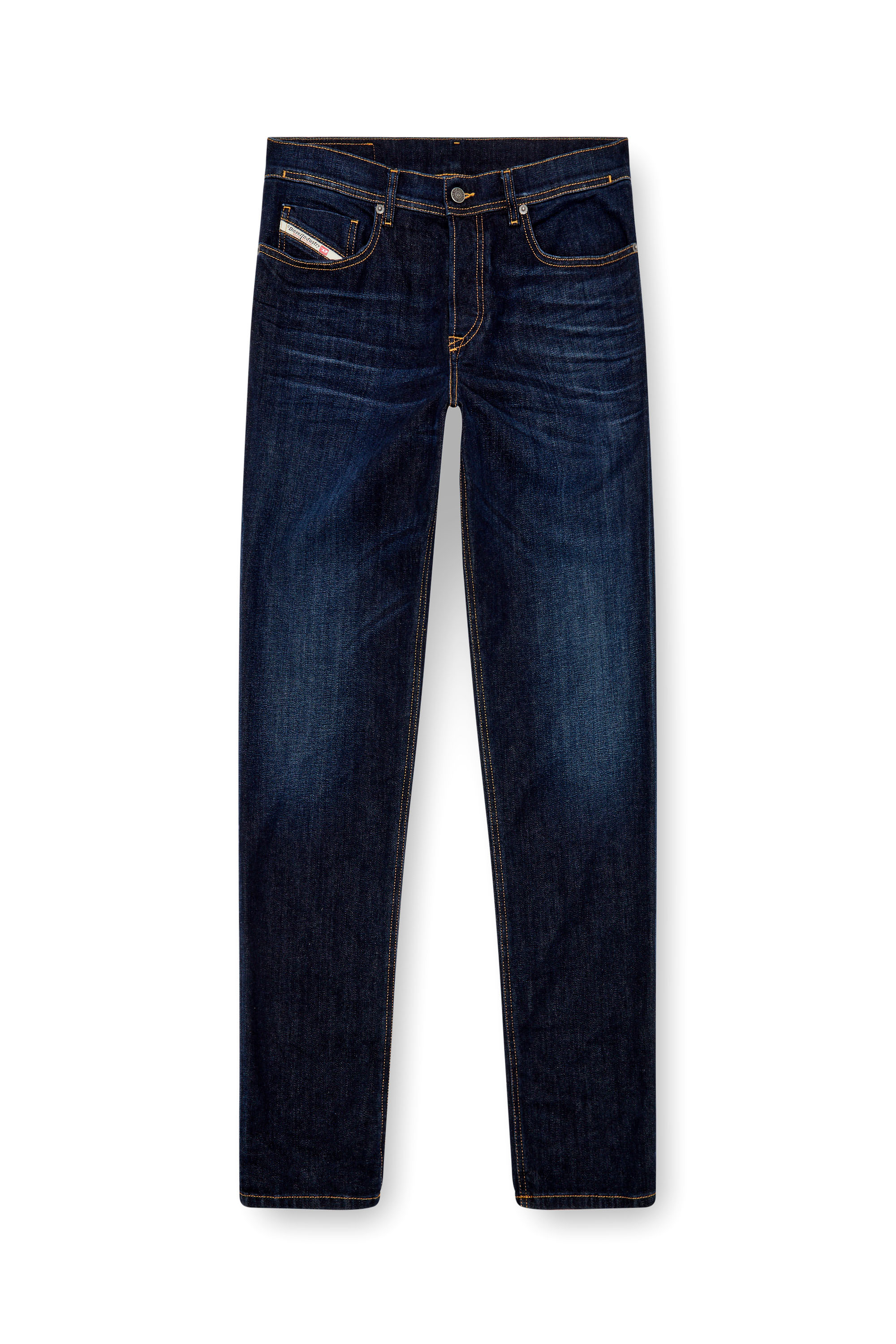 Diesel - Regular Jeans 2023 D-Finitive 009ZS Homme, Bleu Foncé - Image 3