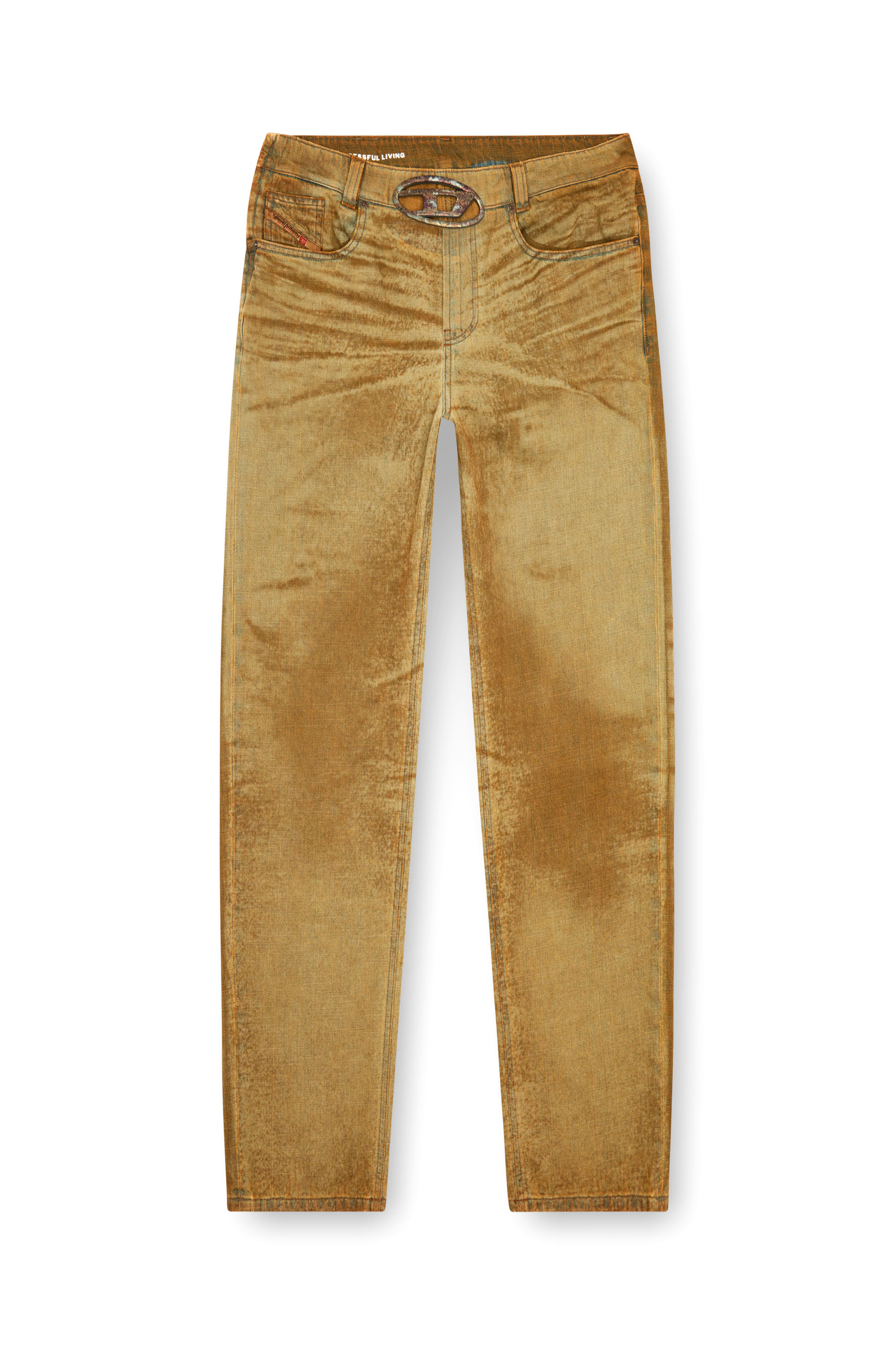 Diesel - Regular Jeans 2010 D-Macs 0AJET Homme, Marron Clair - Image 5