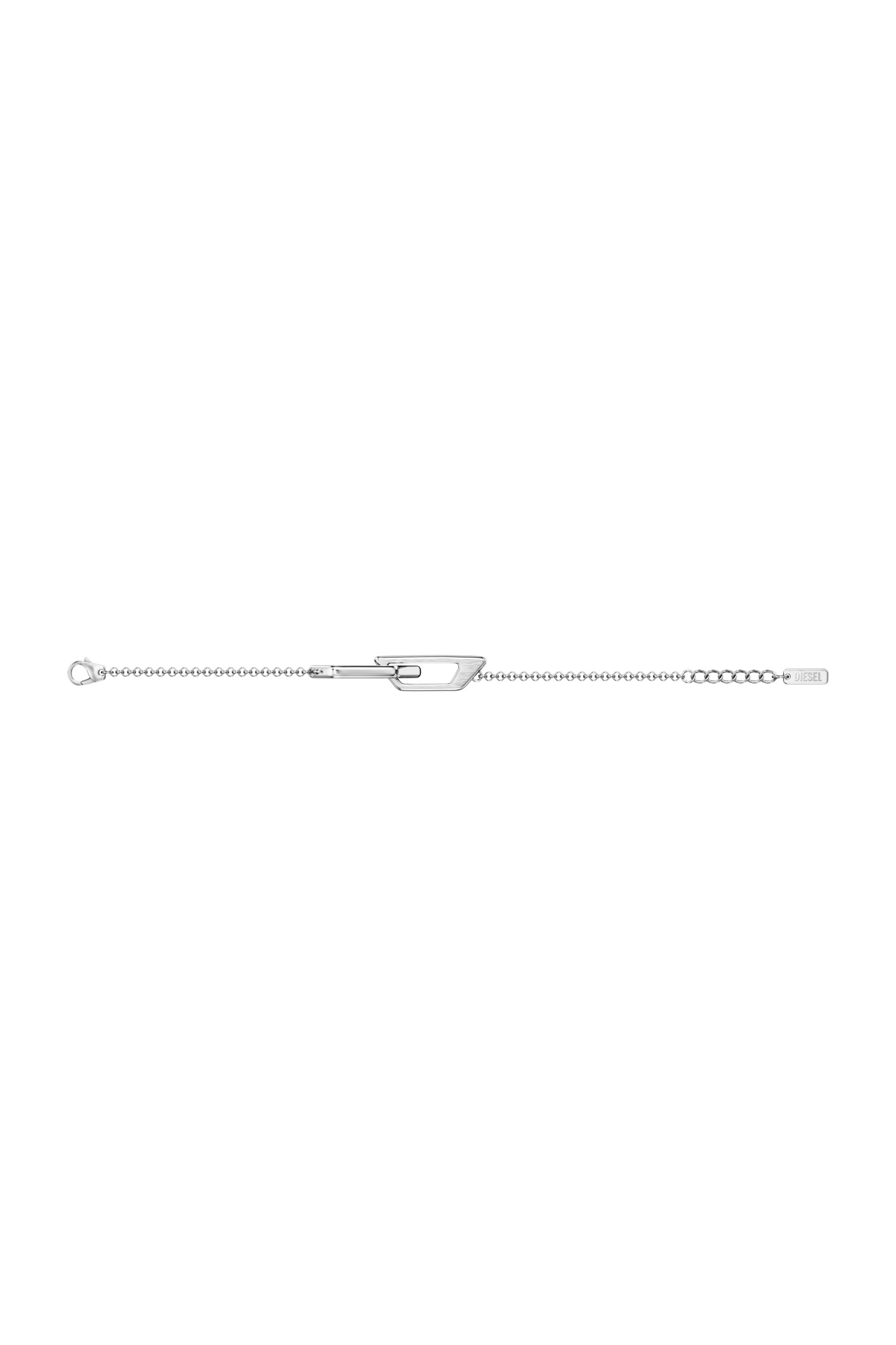 Diesel - DX1726040, Bracelet cha&icirc;ne en acier inoxydable Mixte in Gris argent&eacute; - 3