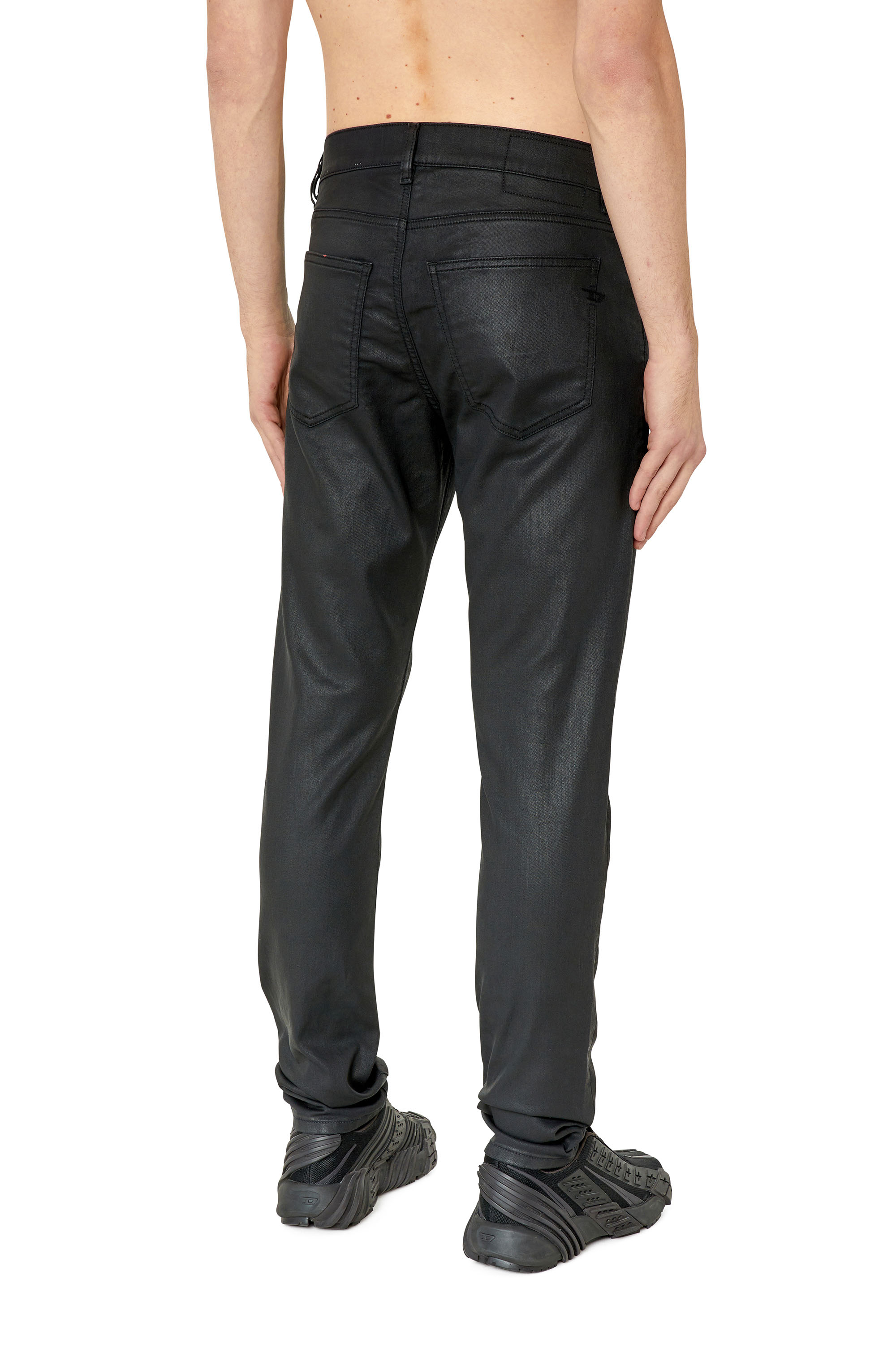 Diesel - D-Strukt JoggJeans® 068CP Slim, Noir/Gris foncé - Image 3