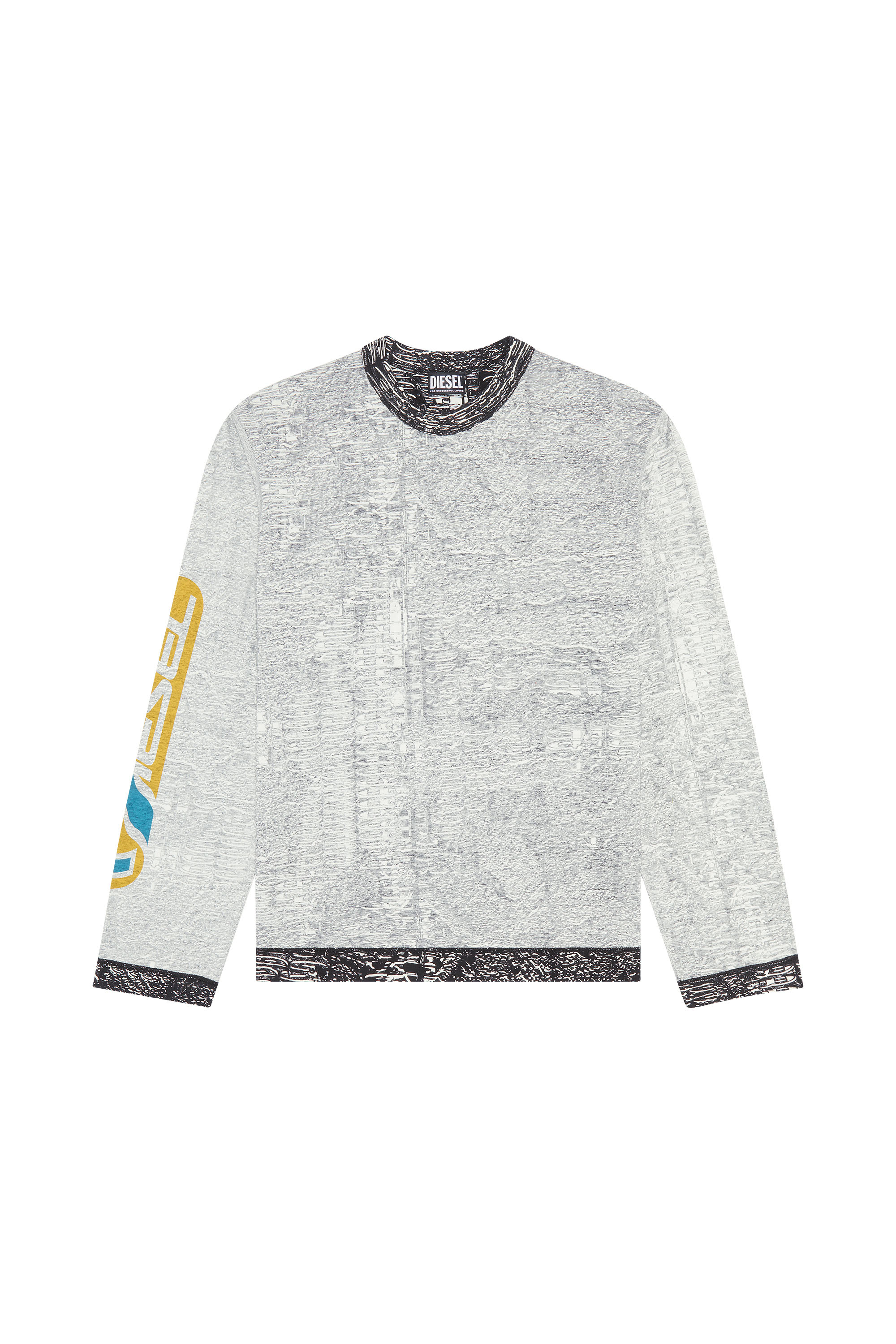 Diesel - T-CRANESIDE, Gris Clair - Image 3