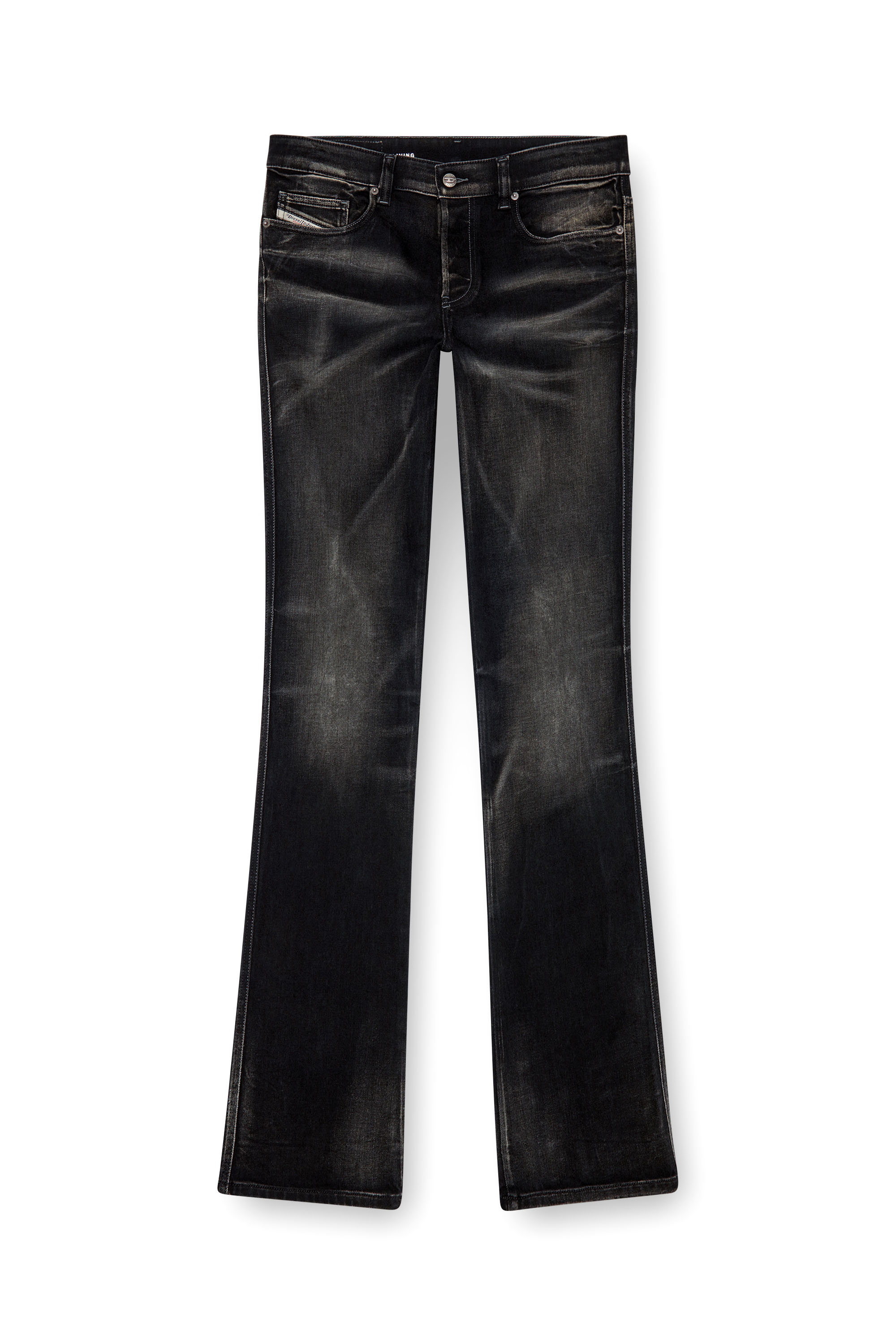 Diesel - Homme Bootcut Jeans 1998 D-Buck 09J53, Noir/Gris foncé - Image 5