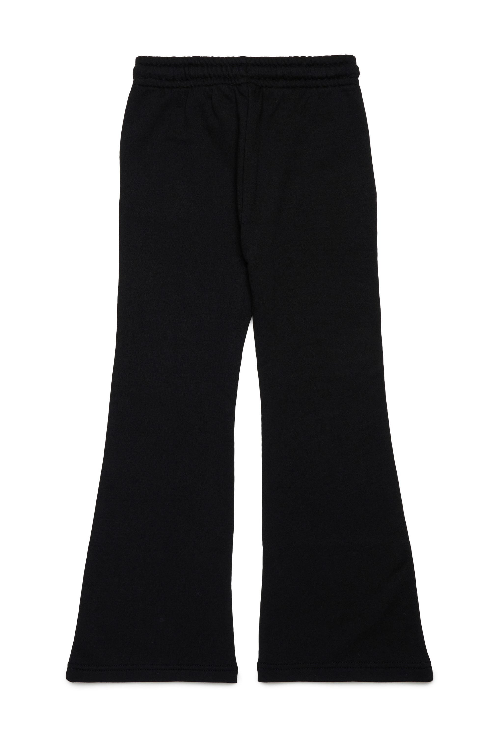 Diesel - PEBIRT, Pantalons en coton avec logo brodé Femme in Noir - 2