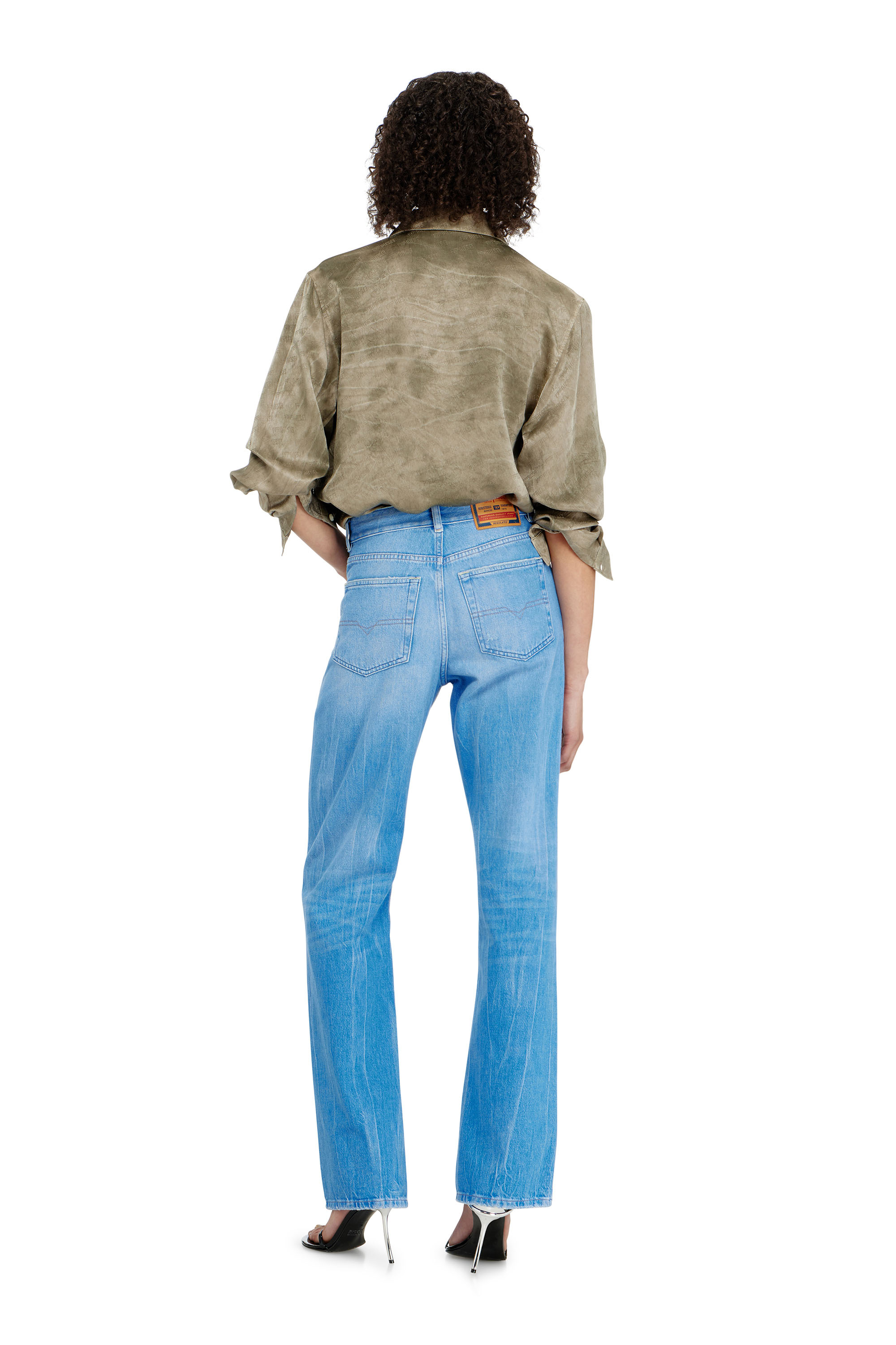 Diesel - Regular Jeans 1971 D-Sent 09P88 Femme, Bleu Clair - Image 3